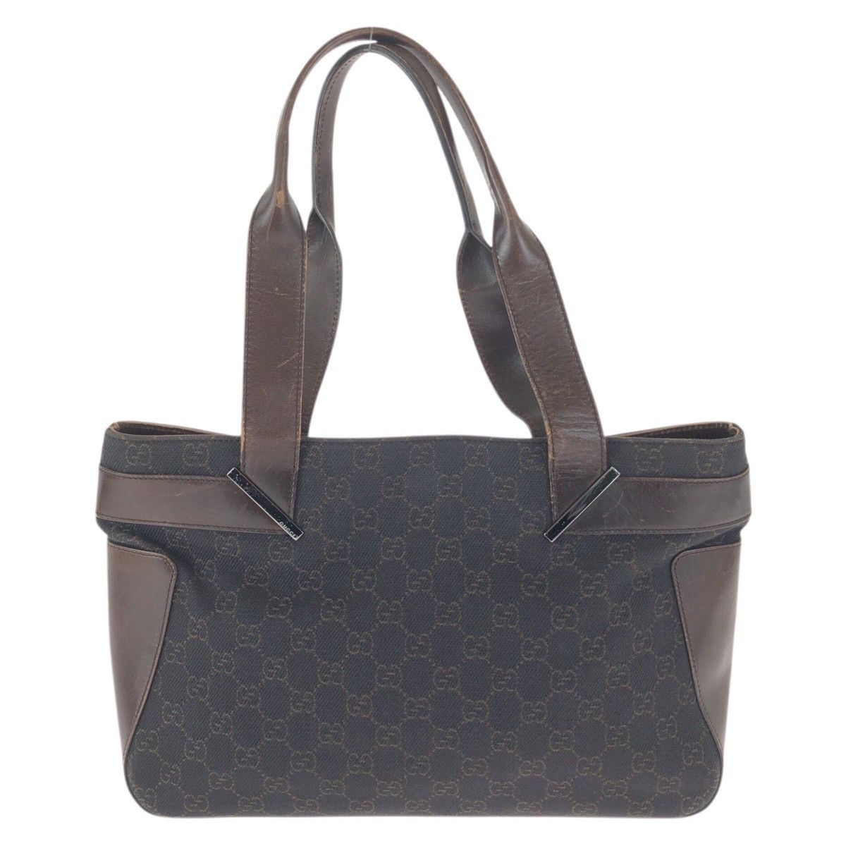 Gucci Gucci Gucci GG Canvas Leather 2way Bag Textile Shoulder Bag 73983 DUTY FREE for USA Size ONE SIZE - 2 Thumbnail