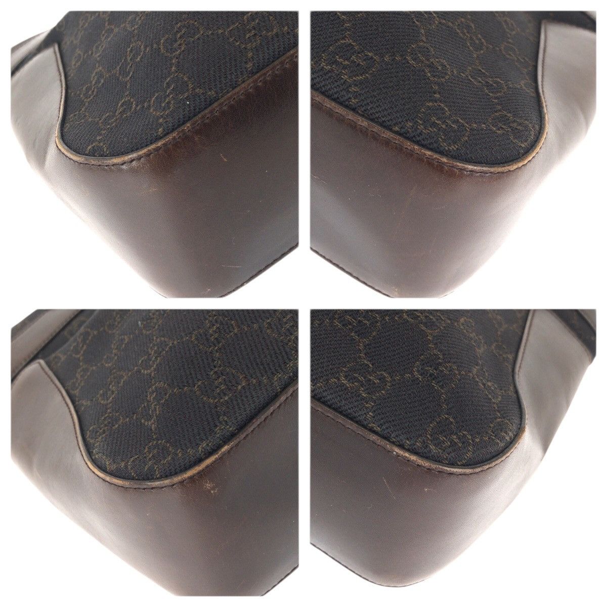 Gucci Gucci Gucci GG Canvas Leather 2way Bag Textile Shoulder Bag 73983 DUTY FREE for USA Size ONE SIZE - 3 Thumbnail