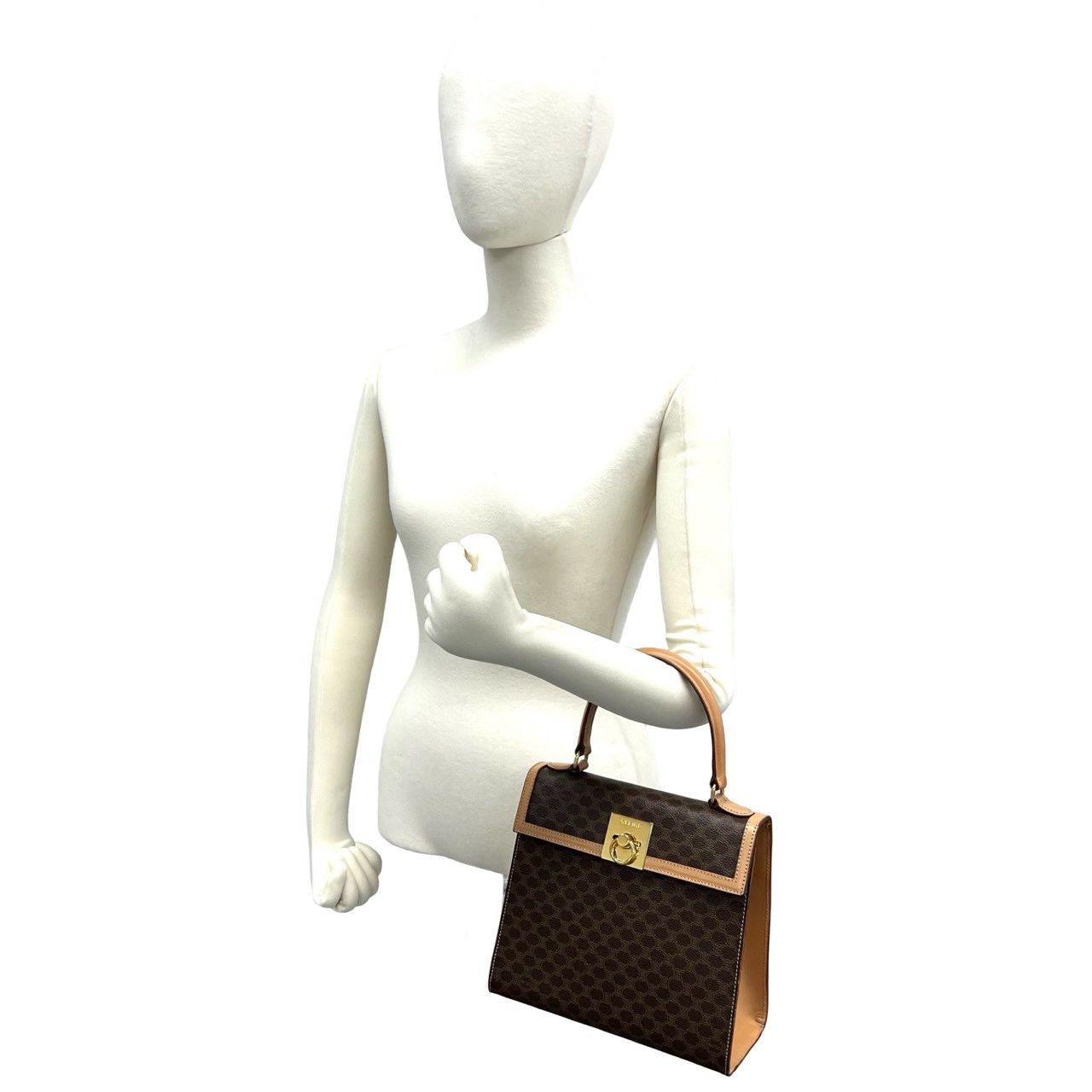 Celine Celine Celine Macadam PVC Leather Handbag Leather Tote Bag DUTY FREE for USA Size ONE SIZE - 3 Thumbnail