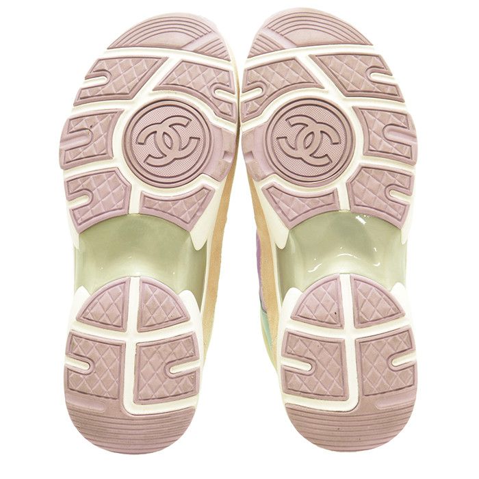 Chanel Chanel Chanel Suede Sneakers Leather Shoes G34360 DUTY FREE for USA Size ONE SIZE - 9 Thumbnail