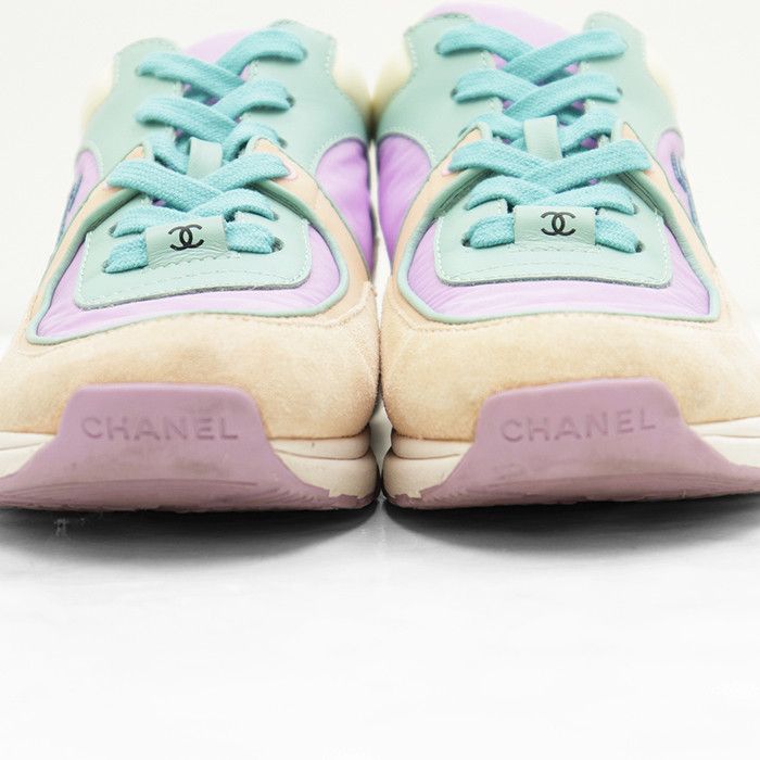 Chanel Chanel Chanel Suede Sneakers Leather Shoes G34360 DUTY FREE for USA Size ONE SIZE - 8 Thumbnail