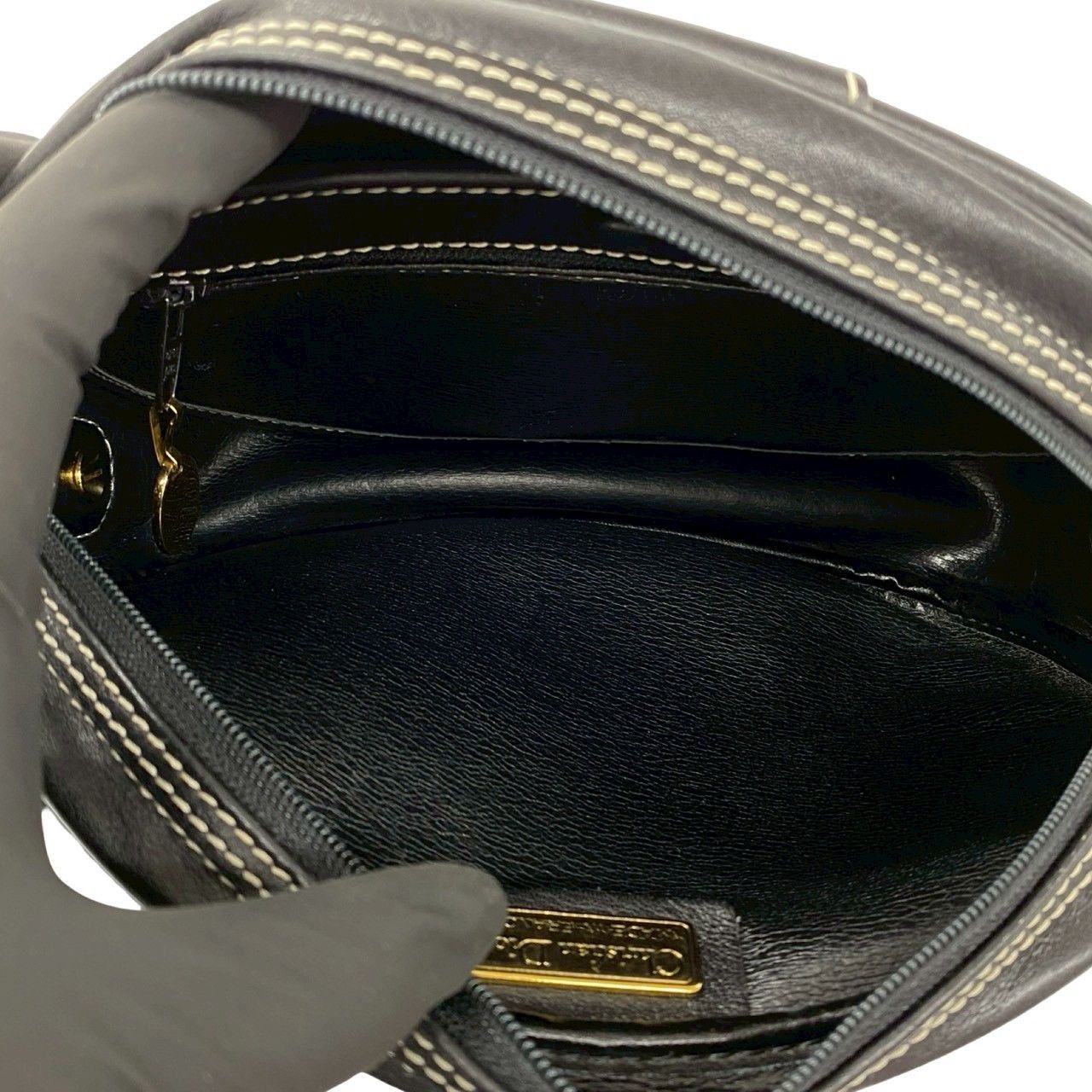 Dior Dior Christian Dior Leather Mini Shoulder Bag Leather Shoulder Bag DUTY FREE for USA Size ONE SIZE - 10 Thumbnail