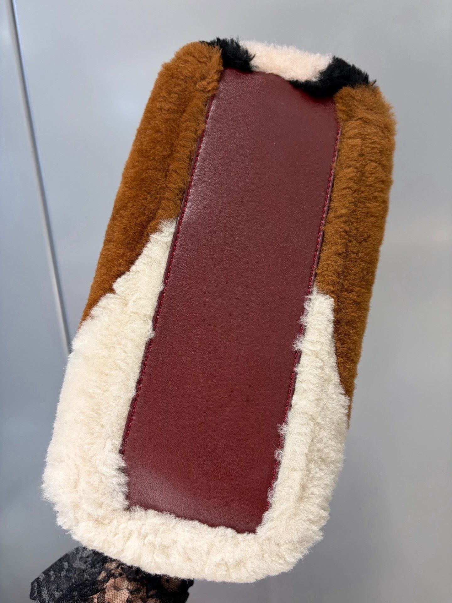 Fendi Fendi Peekaboo Leather Handbag Size ONE SIZE - 6 Thumbnail
