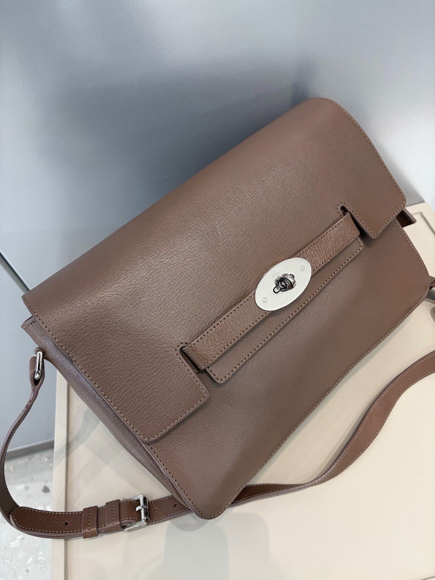 Mulberry Mulberry Elephant Gray Messenger Bag Size ONE SIZE - 2 Thumbnail