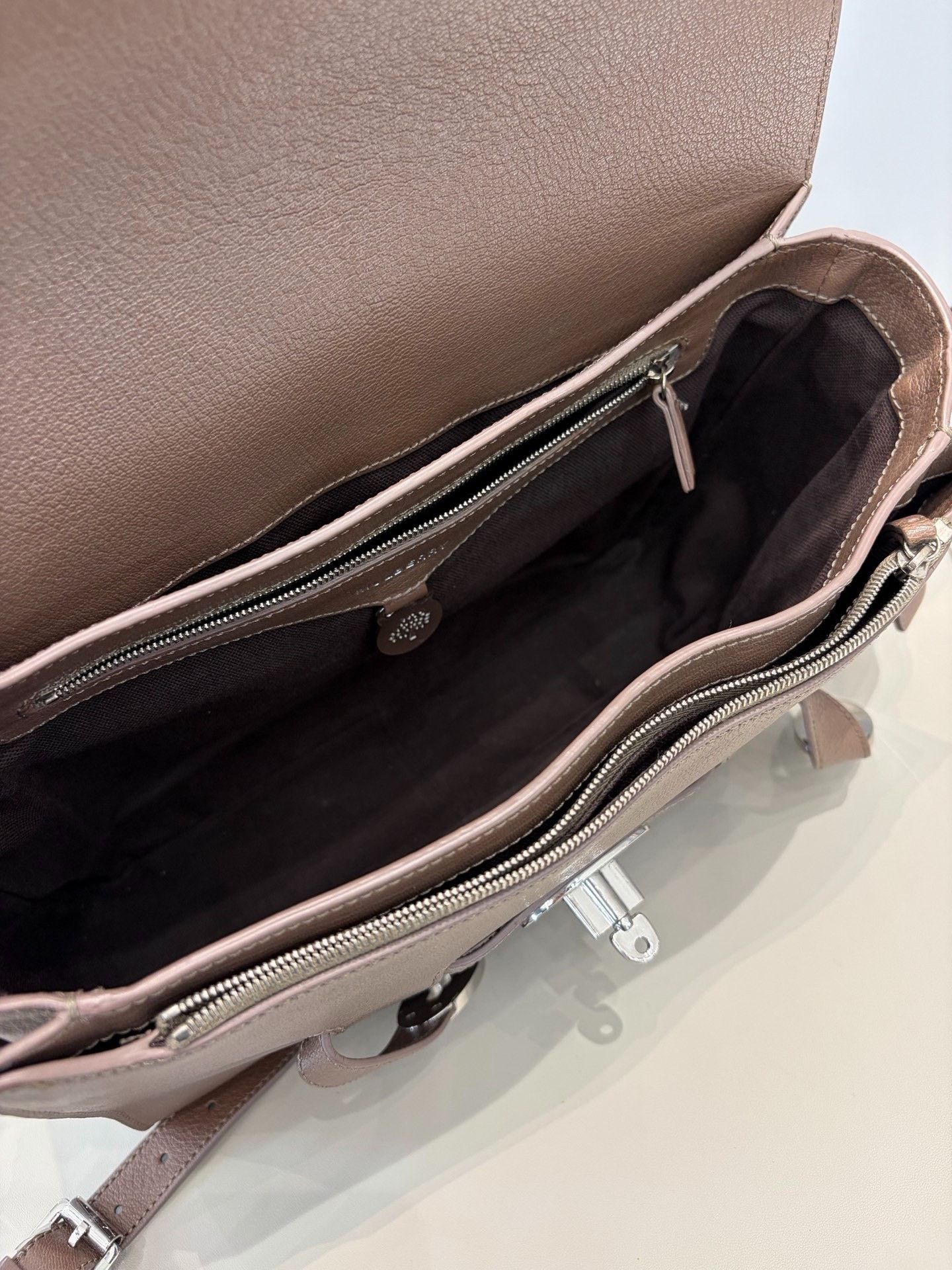 Mulberry Mulberry Elephant Gray Messenger Bag Size ONE SIZE - 6 Thumbnail