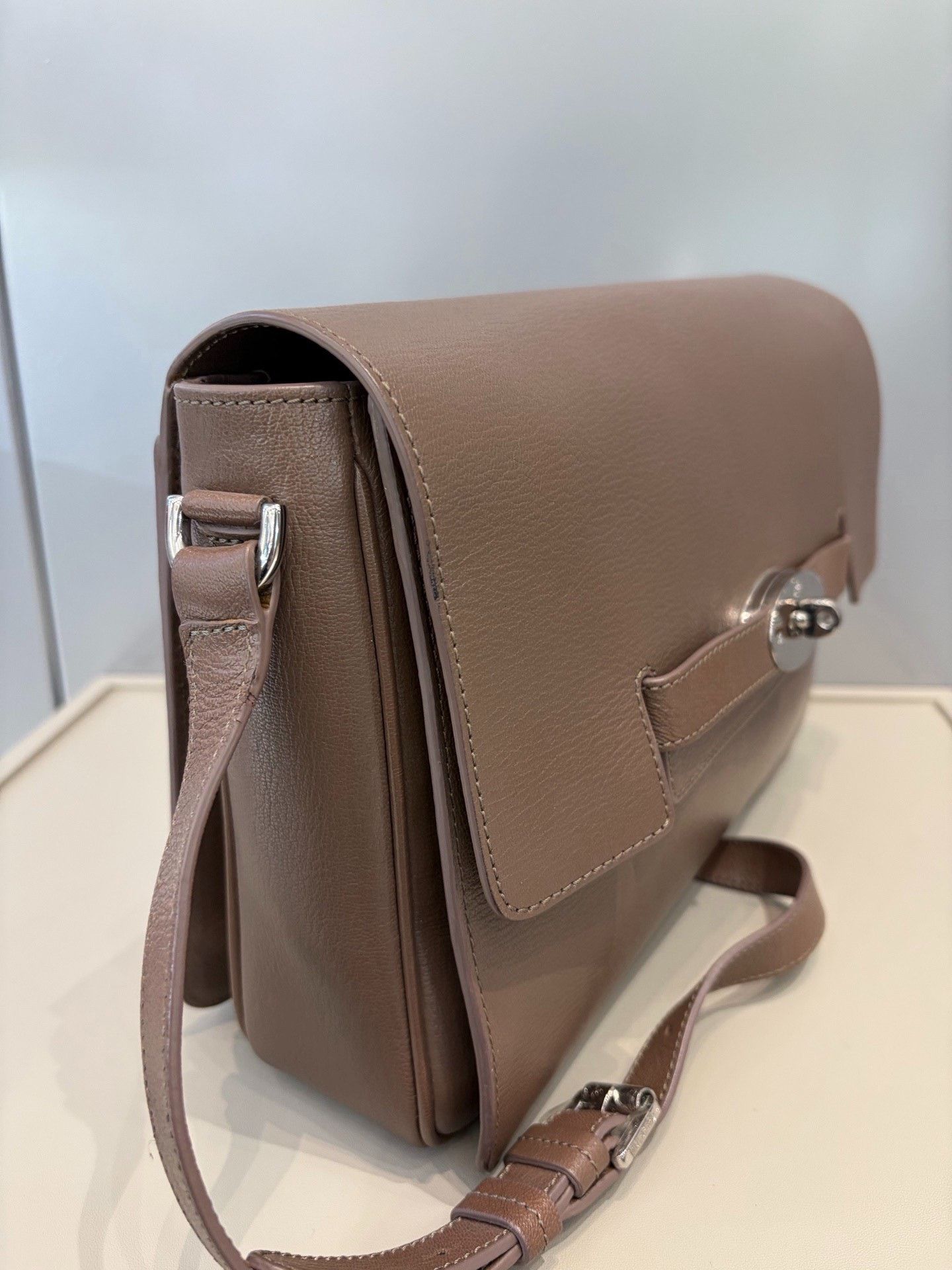 Mulberry Mulberry Elephant Gray Messenger Bag Size ONE SIZE - 4 Thumbnail