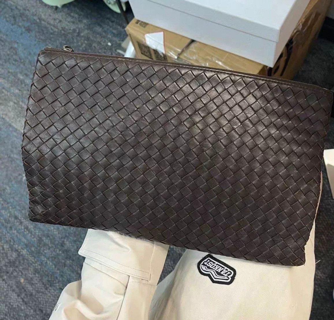 Bottega Veneta Bottega Veneta Woven Crossbody Bag Size ONE SIZE - 9 Thumbnail