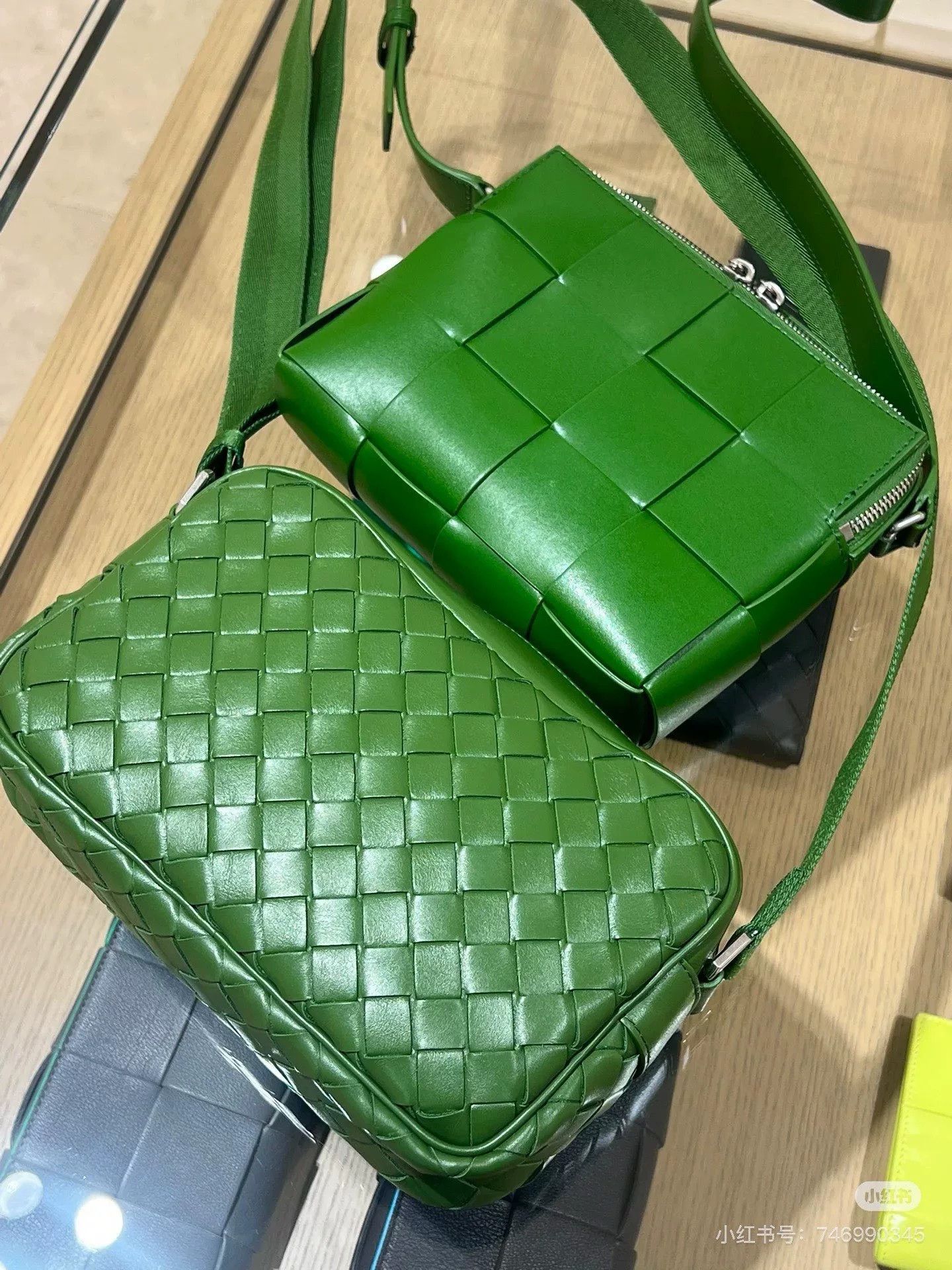 Bottega Veneta BV Classic Woven Camera Messenger Bag Size ONE SIZE - 9 Thumbnail