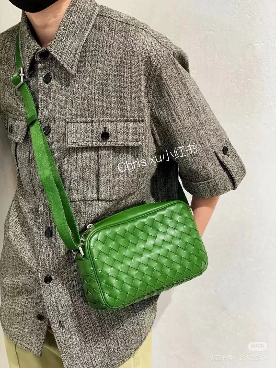 Bottega Veneta BV Classic Woven Camera Messenger Bag Size ONE SIZE - 7 Thumbnail