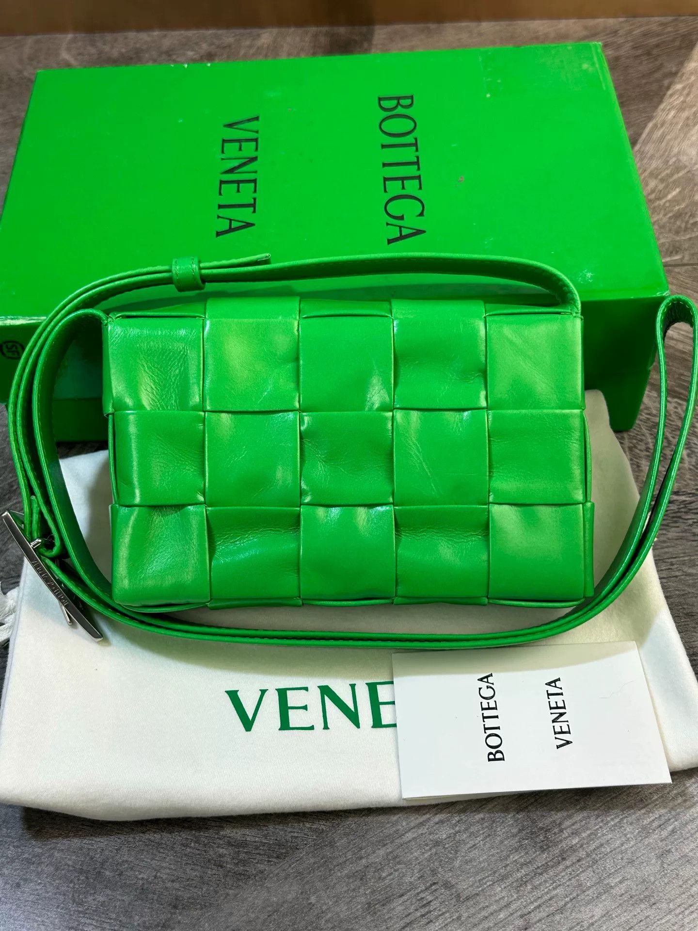 Bottega Veneta BV Cassette 15 Grid Messenger Bag Size ONE SIZE - 2 Thumbnail