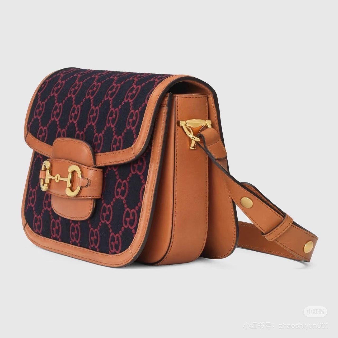 Gucci Gucci 1955 Monogram Saddle Bag Size ONE SIZE - 4 Thumbnail