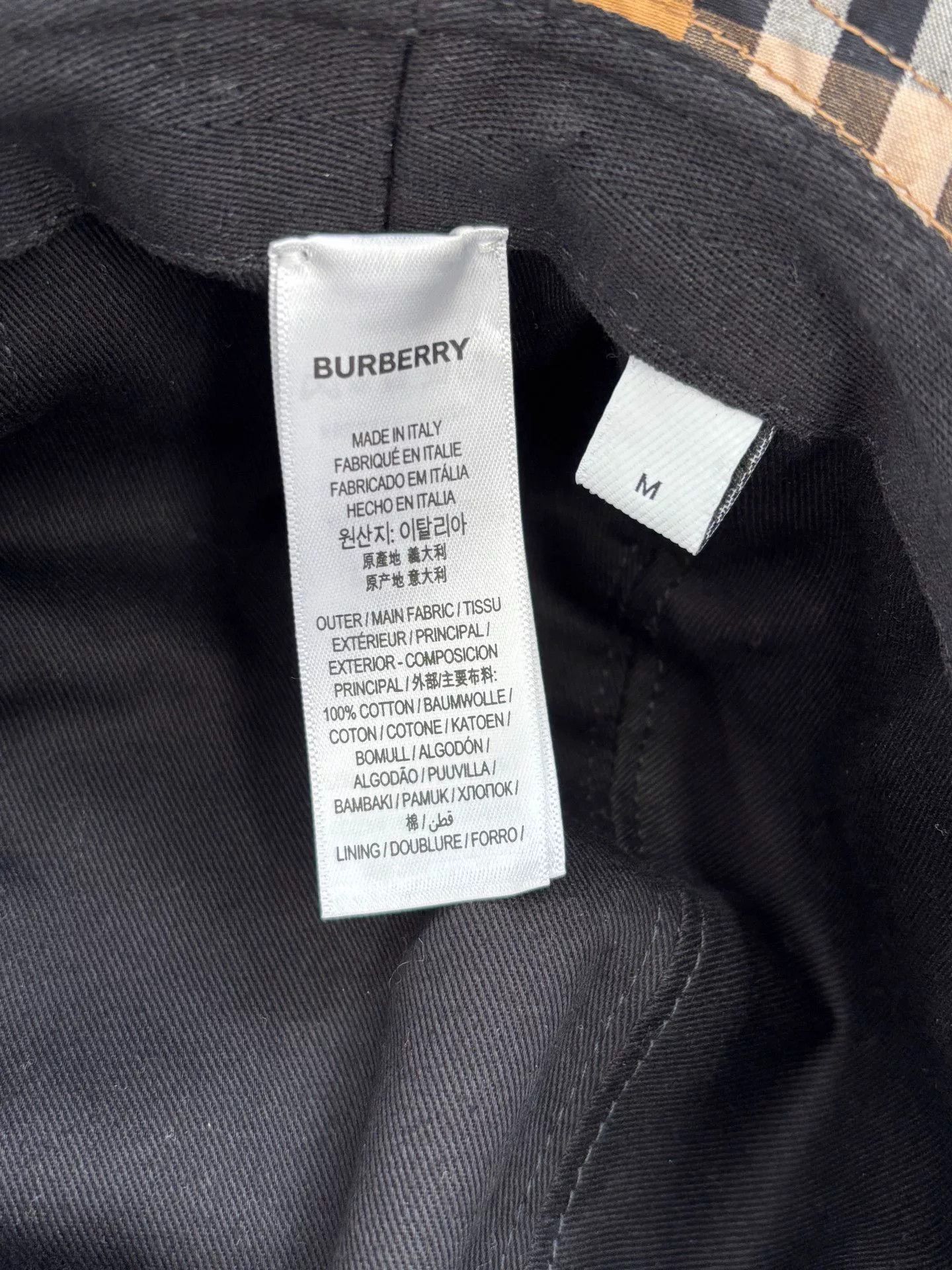 Burberry Burberry Classic Check Bucket Hat Size ONE SIZE - 3 Thumbnail