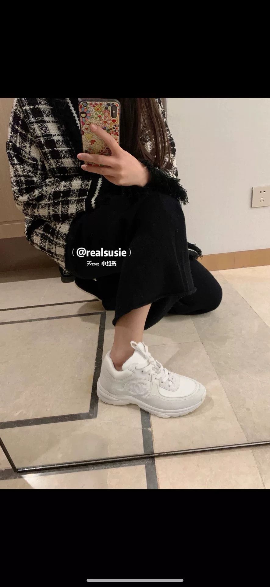 Chanel Chanel Classic Beige Women's Sneakers Size US 8 / IT 38 - 5 Thumbnail