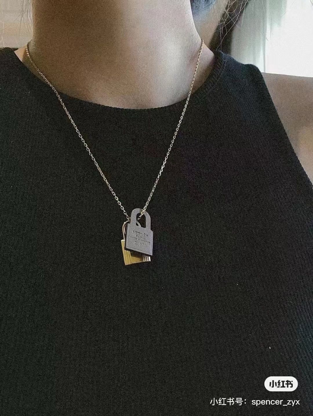 Hermes HERMES OKelly Small Lock Necklace Size ONE SIZE - 4 Thumbnail
