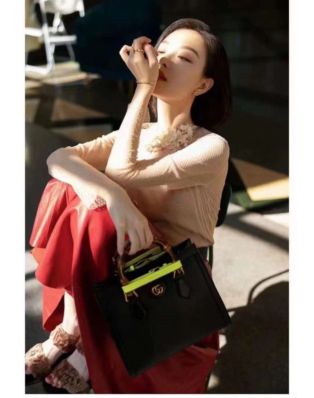 Gucci Gucci Diana Small Bamboo Handle Bag Size ONE SIZE - 6 Thumbnail