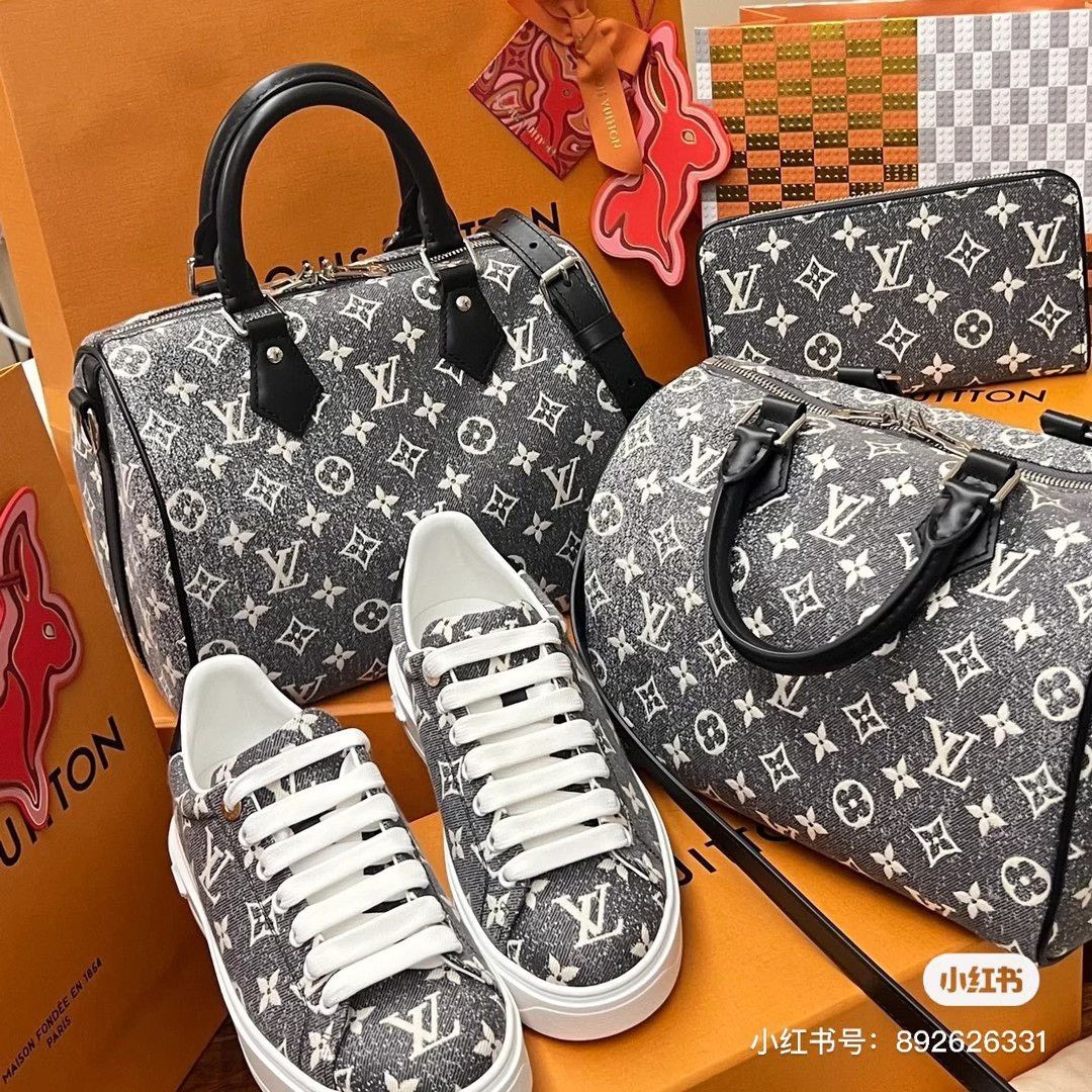 Louis Vuitton LV Time Out Monogram Platform Sneakers Size US 5.5 / IT 35.5 - 6 Thumbnail