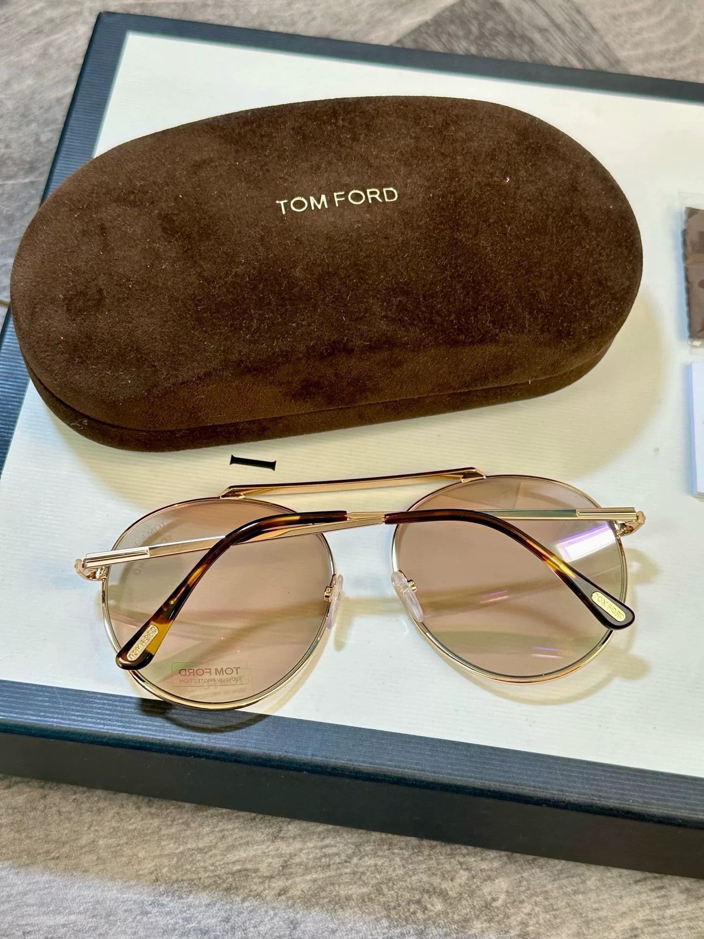 Tom Ford Tom Ford Aviator Sunglasses Size ONE SIZE - 8 Thumbnail
