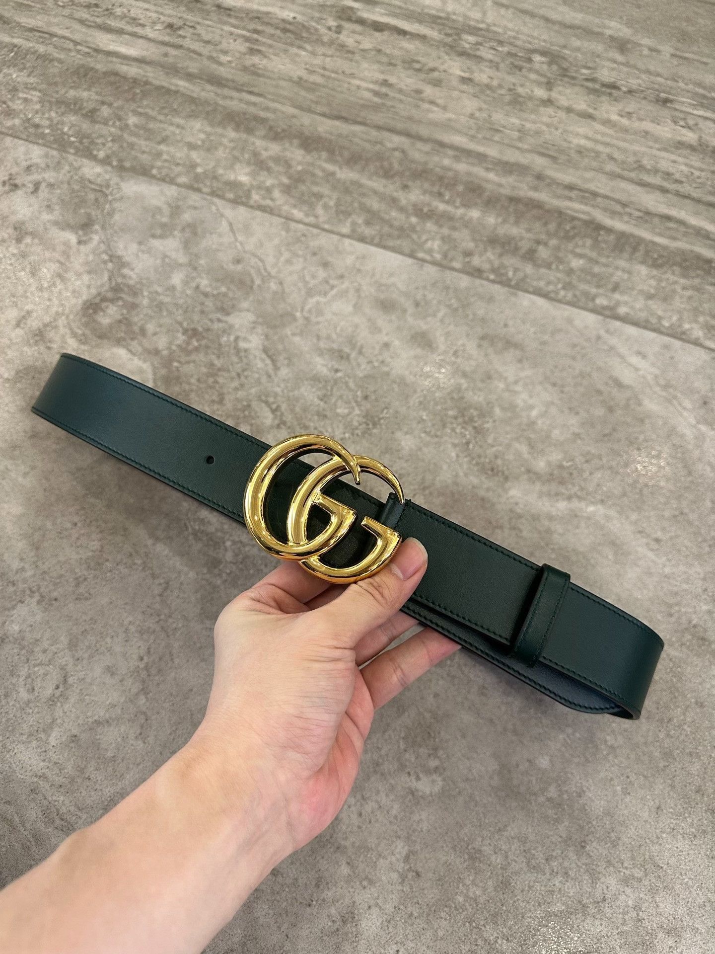 Gucci Gucci GG Women's Green Belt Size ONE SIZE - 4 Thumbnail