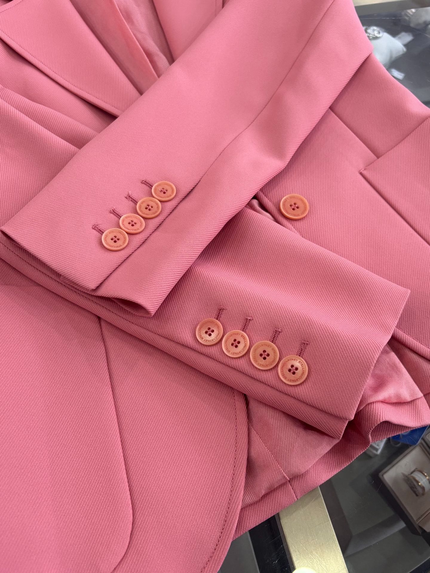 Stella McCartney Stella McCartney Pink Blazer Size 36 Size XS / US 0-2 / IT 36-38 - 9 Thumbnail