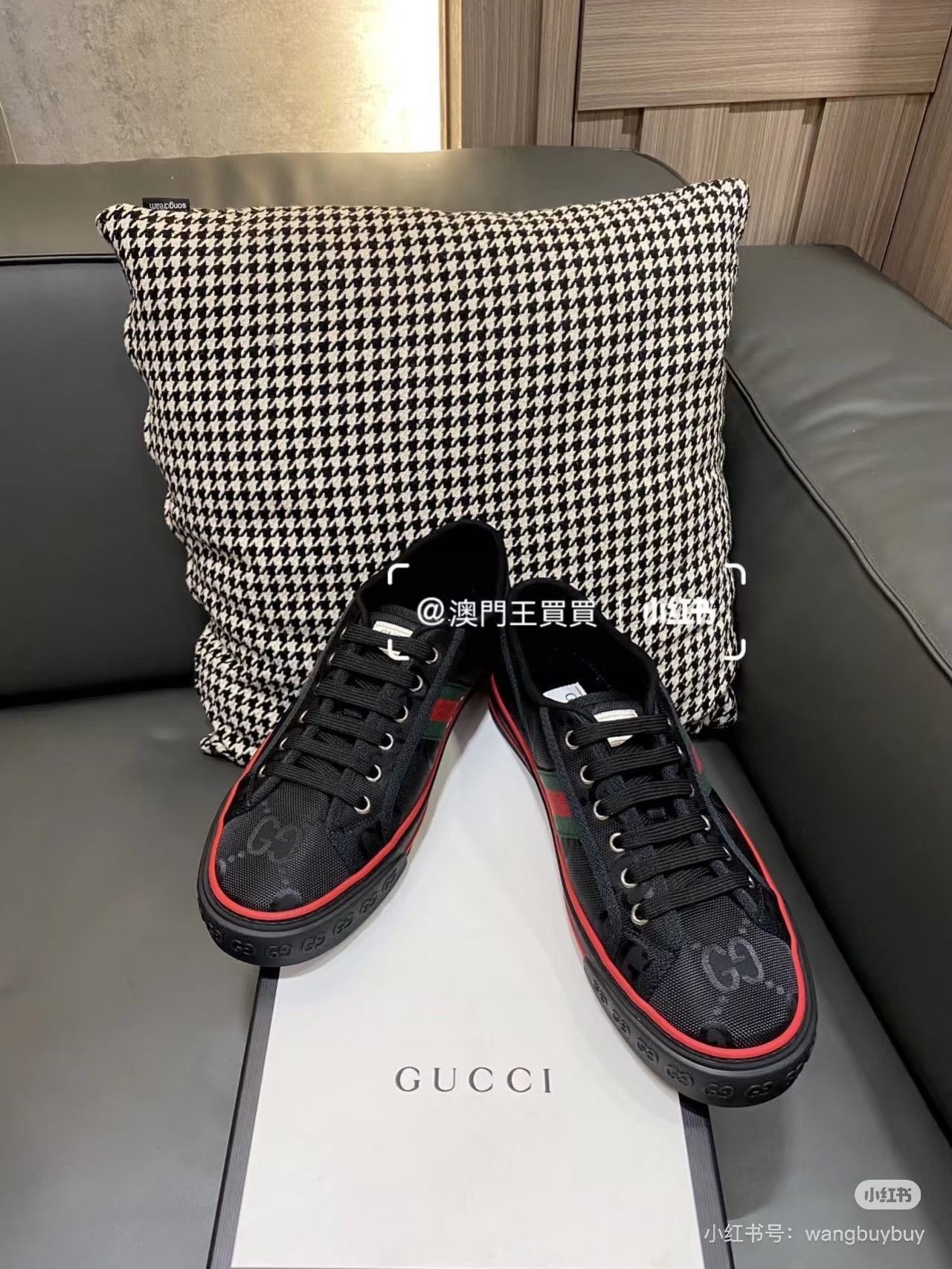 Gucci Gucci 1977 Canvas Sneakers Size US 5.5 / IT 35.5 - 7 Thumbnail