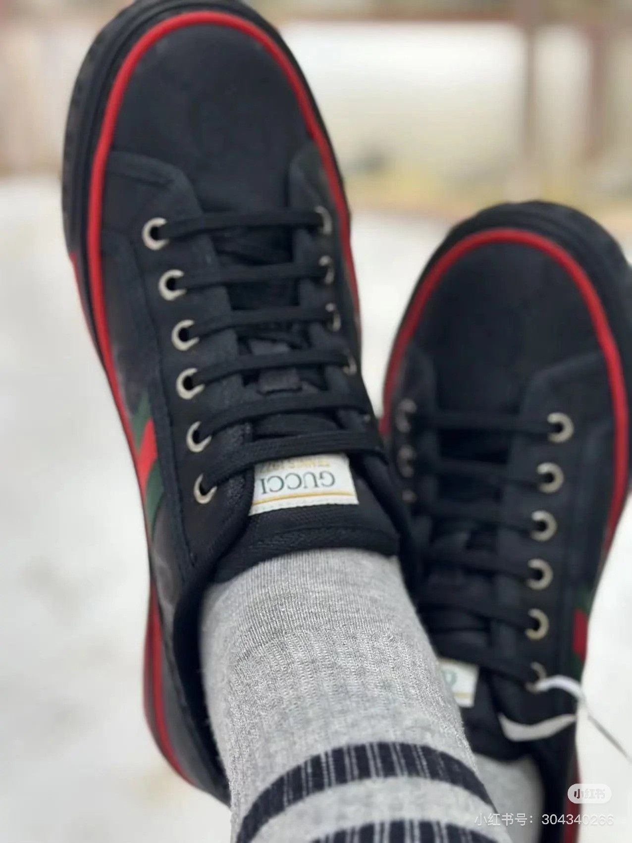 Gucci Gucci 1977 Canvas Sneakers Size US 5.5 / IT 35.5 - 4 Thumbnail
