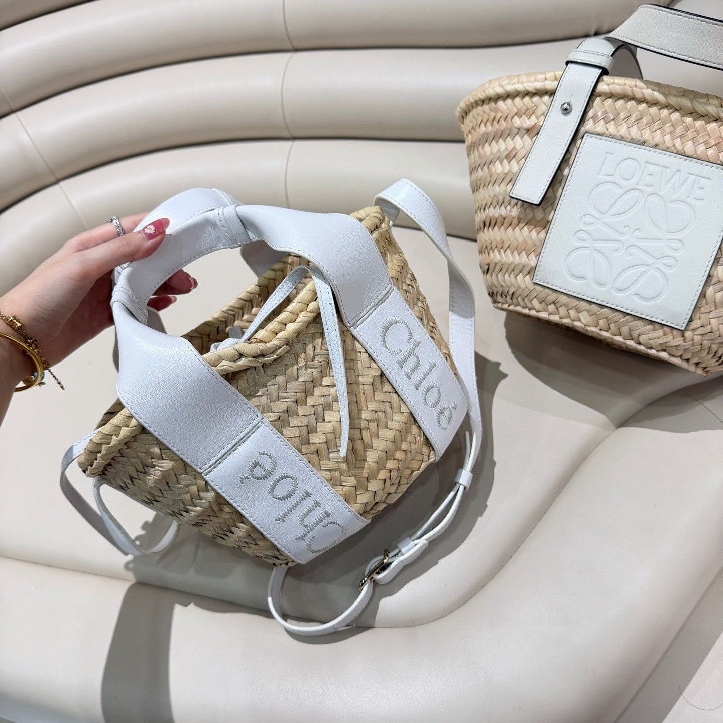 Chloe Chloe Basket Shoulder Handbag Size ONE SIZE - 4 Thumbnail
