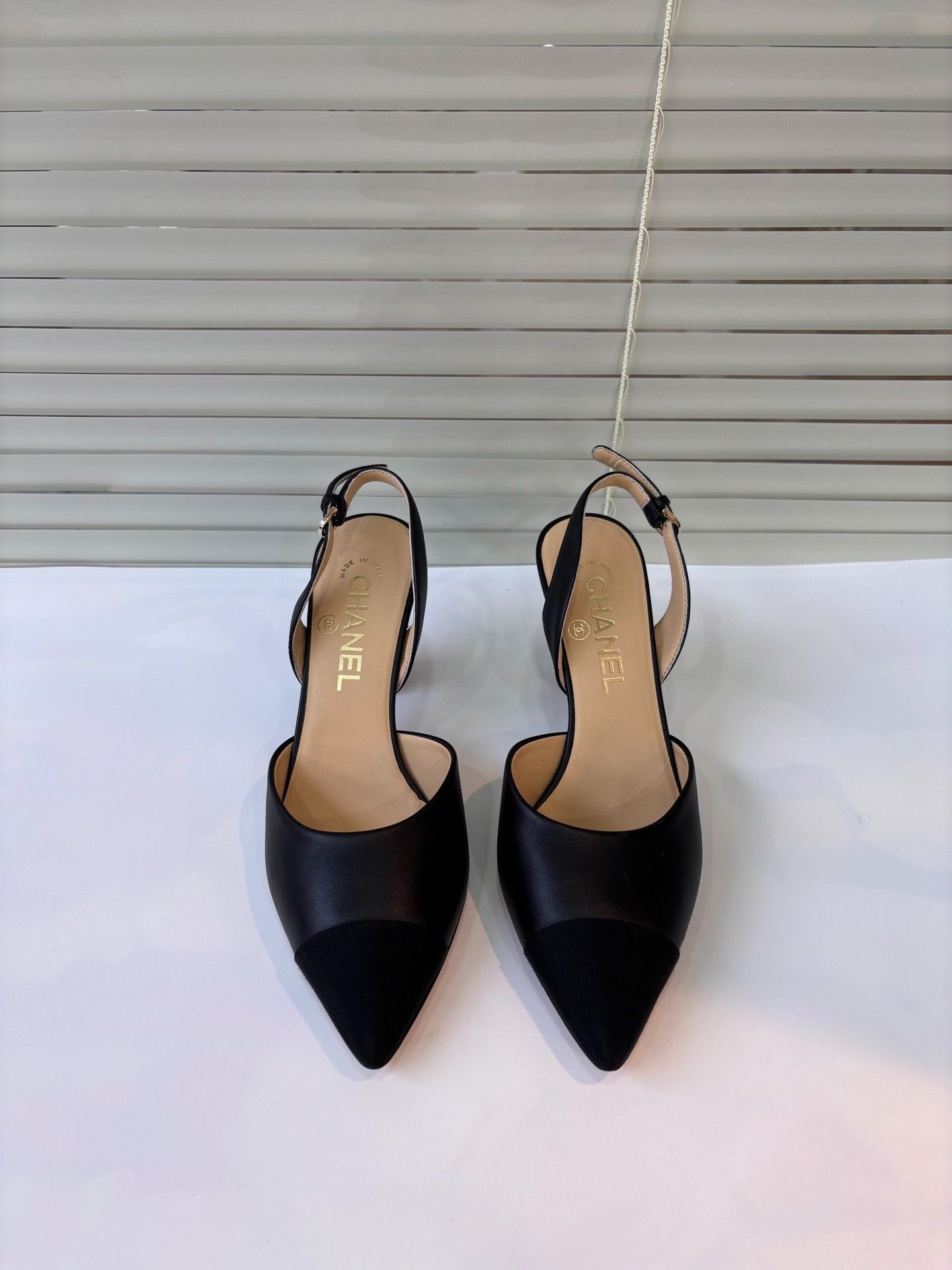 Chanel Chanel Colorblock High-Heel Sandals Size US 5.5 / IT 35.5 - 6 Thumbnail