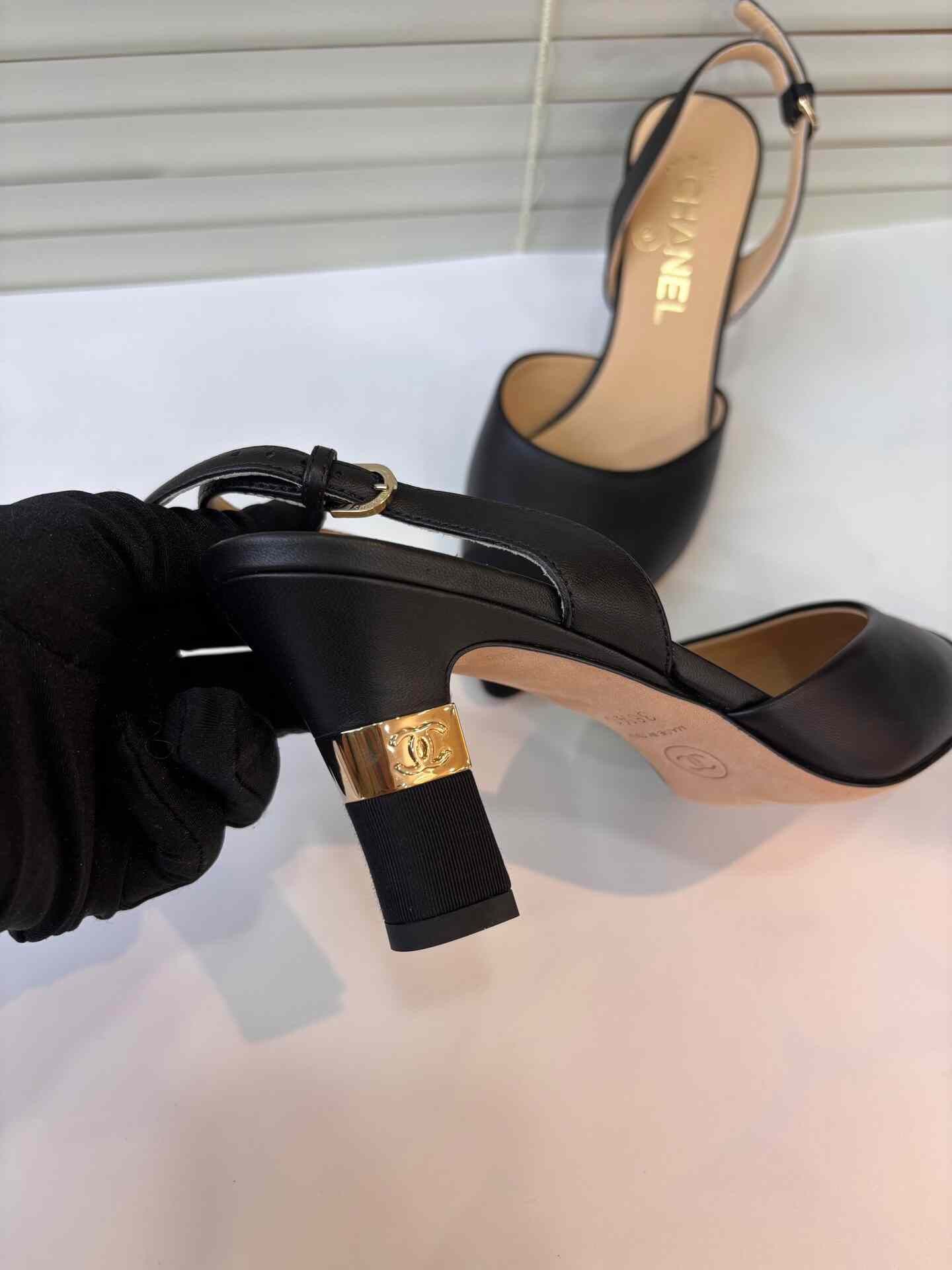 Chanel Chanel Colorblock High-Heel Sandals Size US 5.5 / IT 35.5 - 4 Thumbnail