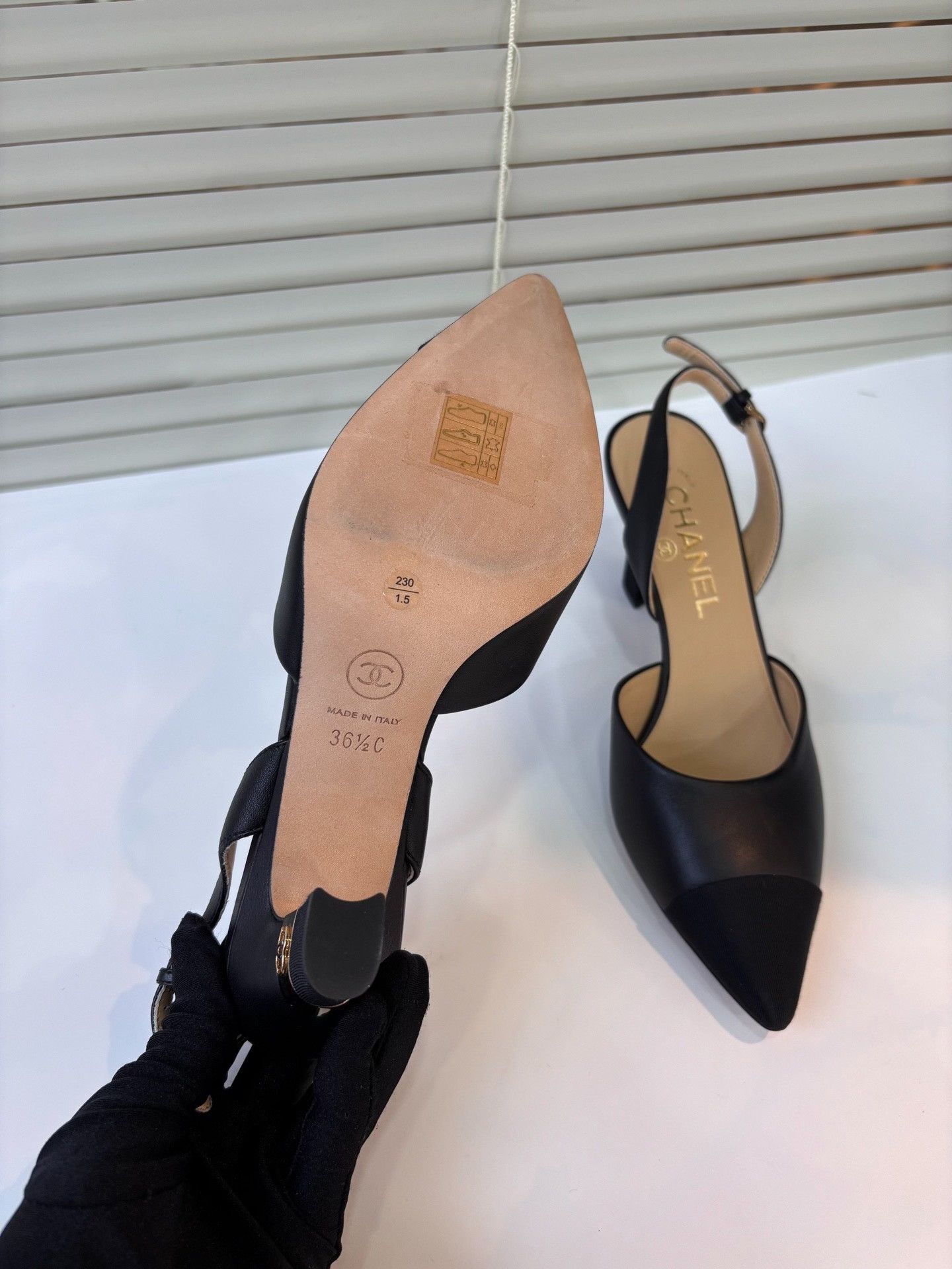 Chanel Chanel Colorblock High-Heel Sandals Size US 5.5 / IT 35.5 - 3 Thumbnail