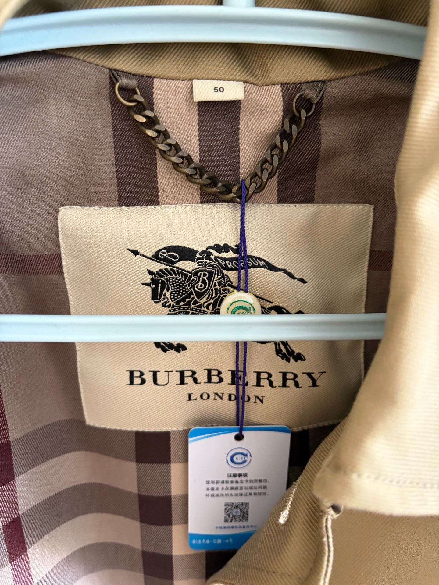 Burberry 1998 Burberry Trench Coat Size XL / US 12-14 / IT 48-50 - 6 Thumbnail