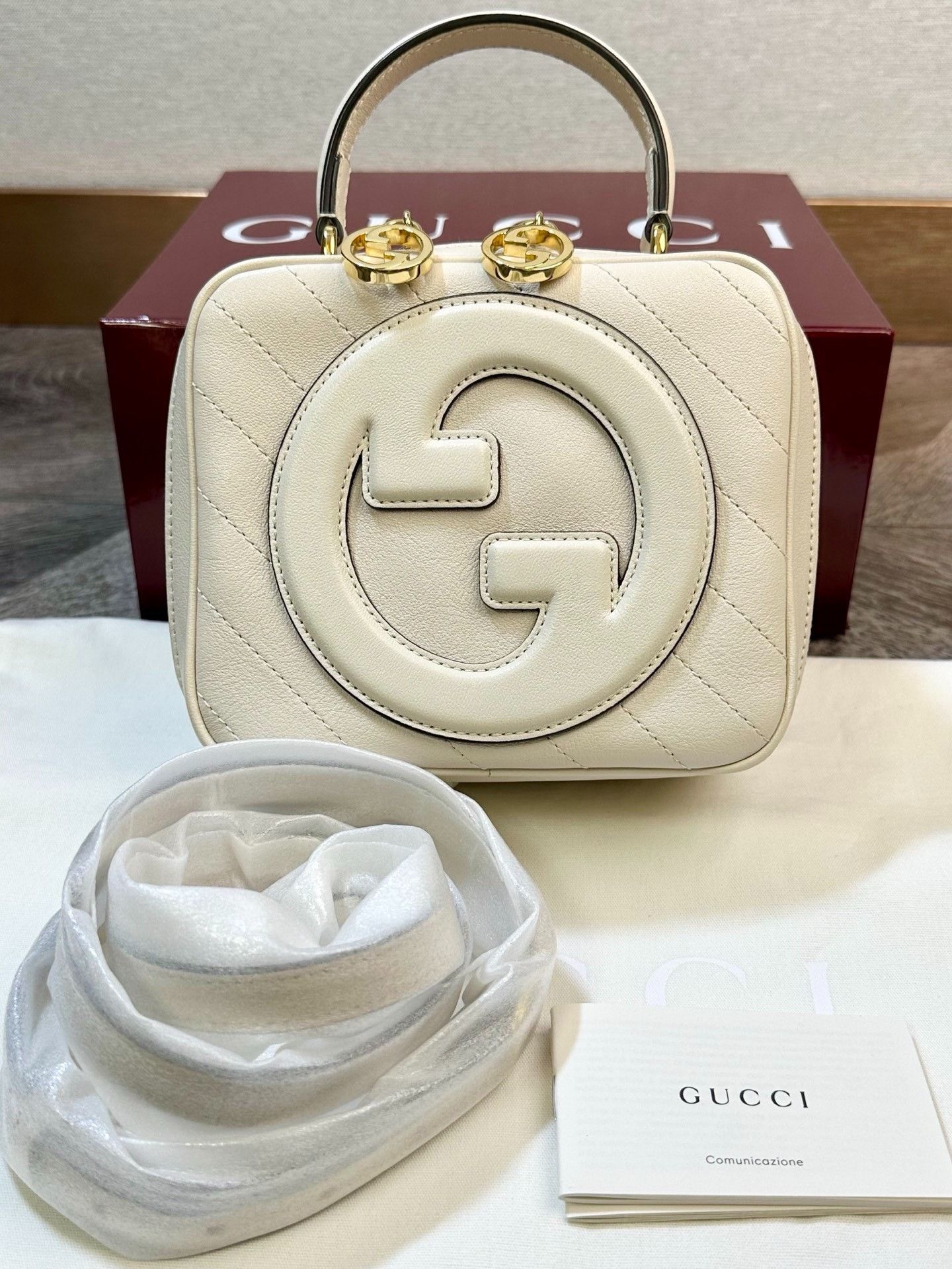 Gucci Gucci Blondie Square Box Camera Bag Size ONE SIZE - 2 Thumbnail