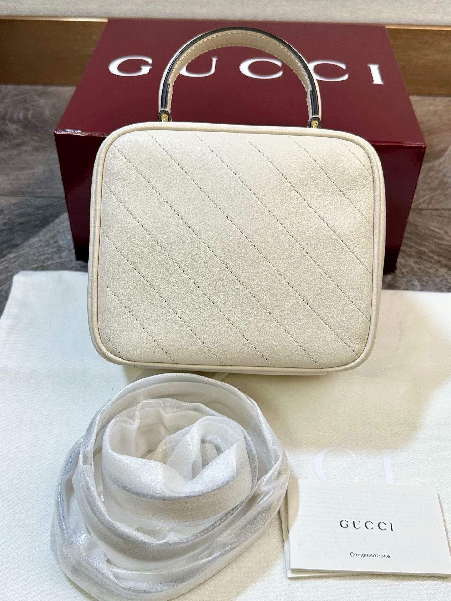 Gucci Gucci Blondie Square Box Camera Bag Size ONE SIZE - 3 Thumbnail