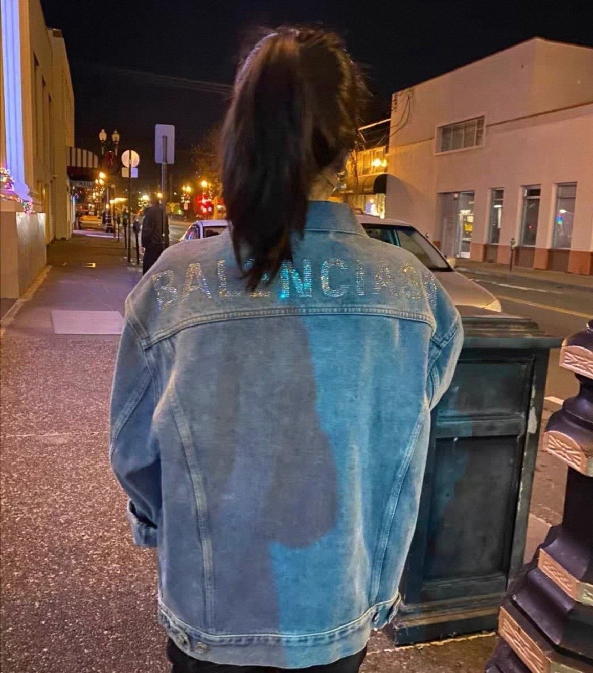 Balenciaga Balenciaga Washed Denim Jacket Back Logo Size US M / EU 48-50 / 2 - 3 Thumbnail