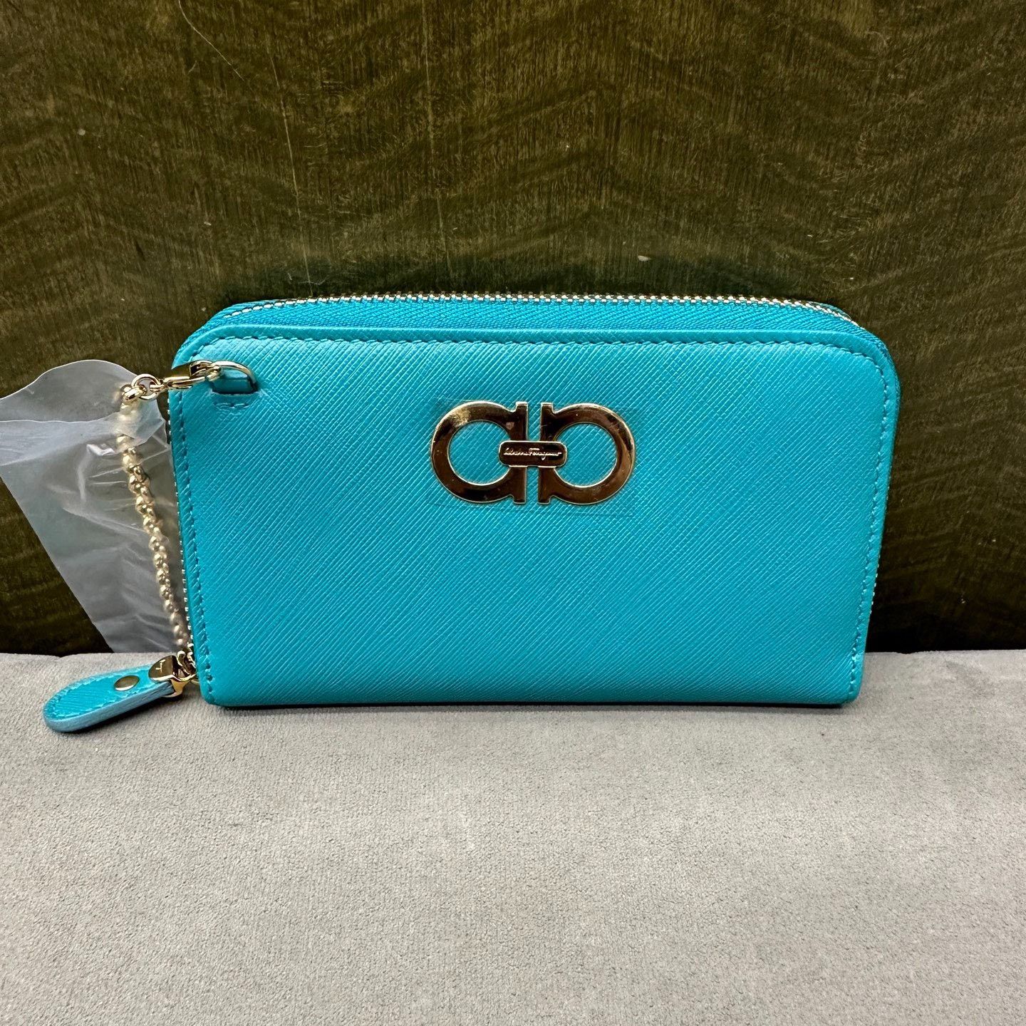 Salvatore Ferragamo Ferragamo Blue Small Crossbody Bag Size ONE SIZE - 3 Thumbnail