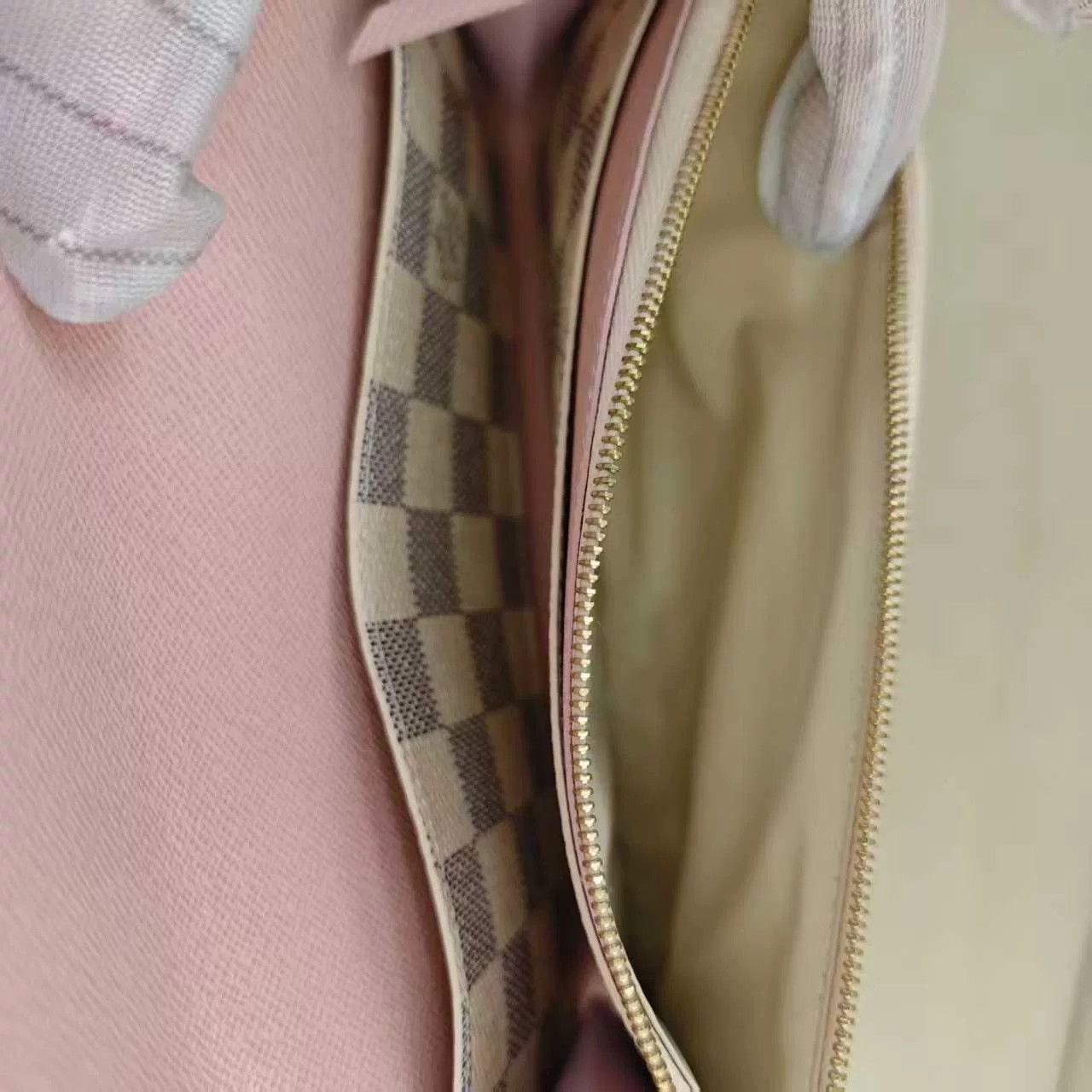Louis Vuitton Louis Vuitton White Checker Long Wallet Size ONE SIZE - 8 Thumbnail