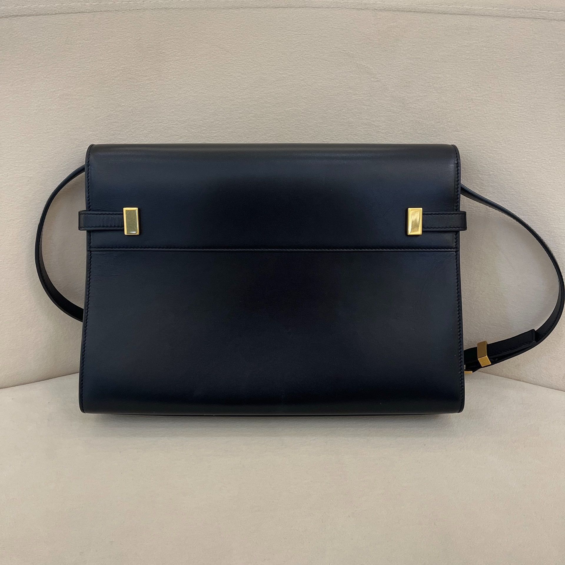 Yves Saint Laurent YSL Manhattan Medium Black Gold Size ONE SIZE - 2 Thumbnail