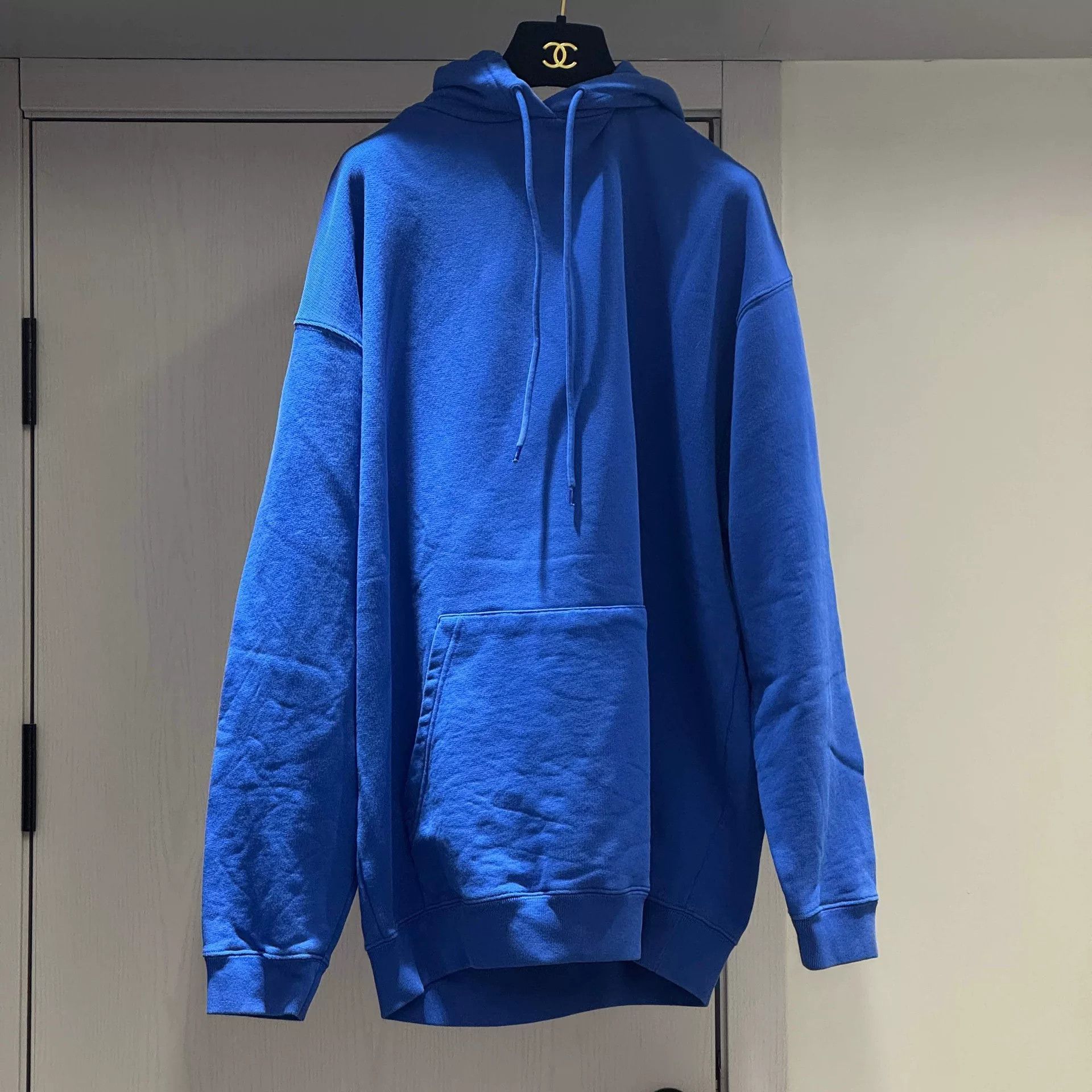 Balenciaga Balenciaga Klein Blue Hoodie Size US M / EU 48-50 / 2 - 4 Thumbnail