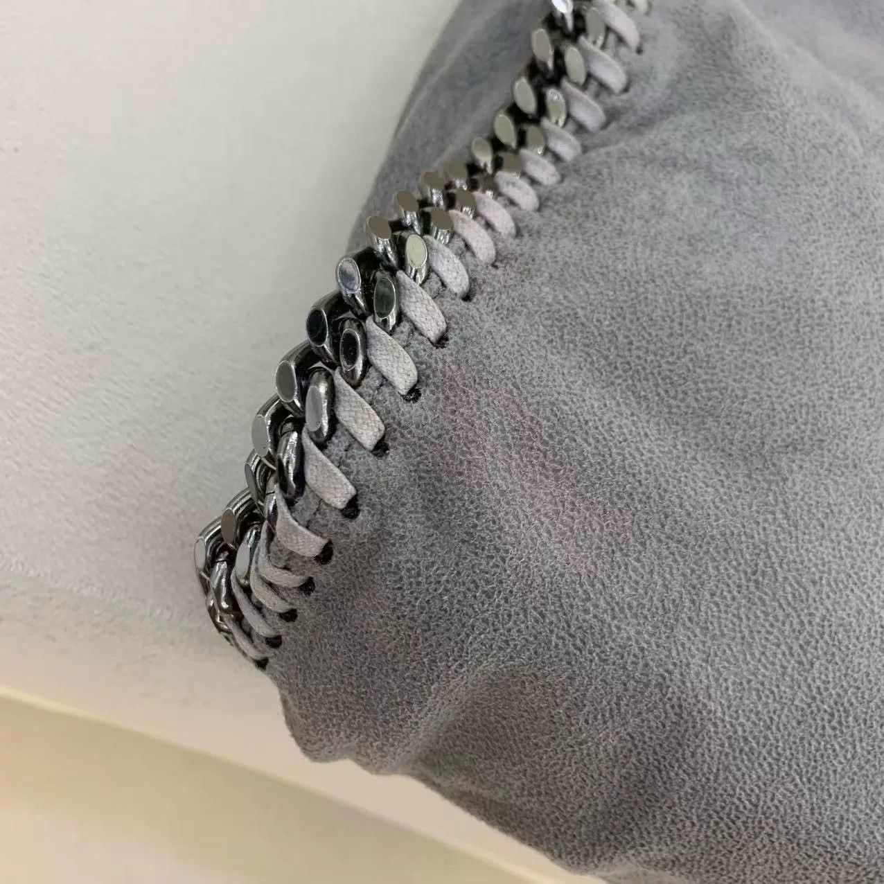 Stella McCartney Stella McCartney Gray Chain Shoulder Bag Size ONE SIZE - 4 Thumbnail