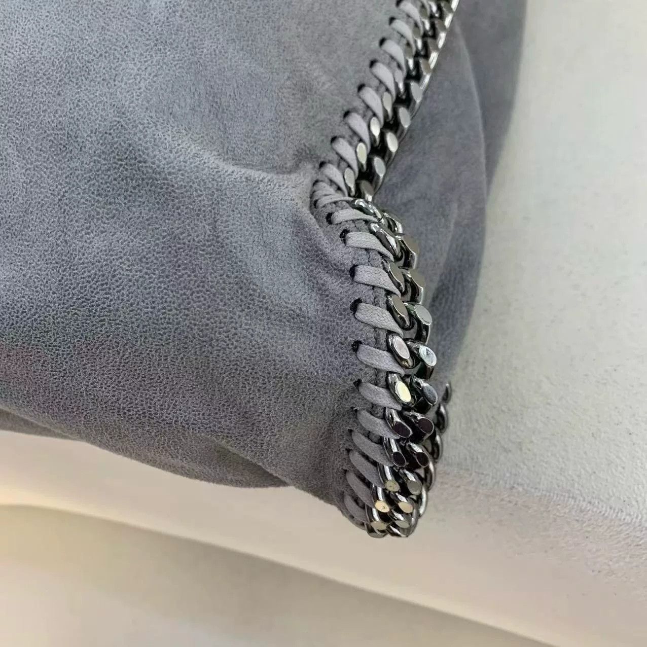 Stella McCartney Stella McCartney Gray Chain Shoulder Bag Size ONE SIZE - 5 Thumbnail