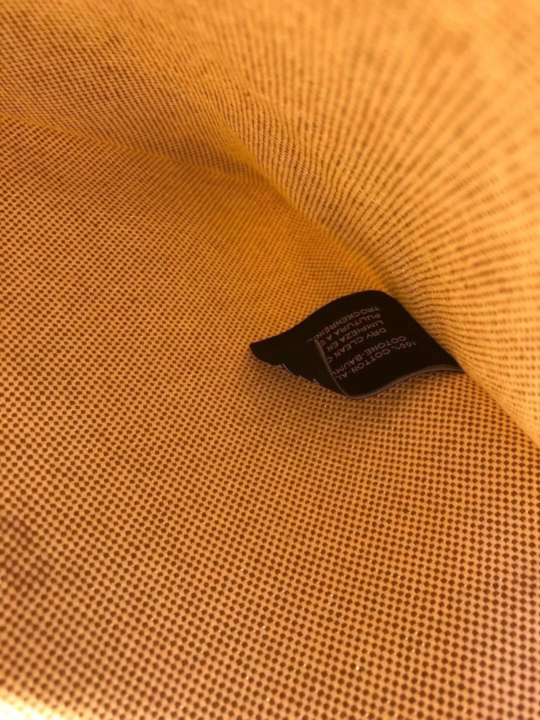Hermes Hermes Beige-Orange Canvas Wash Bag Size ONE SIZE - 3 Thumbnail
