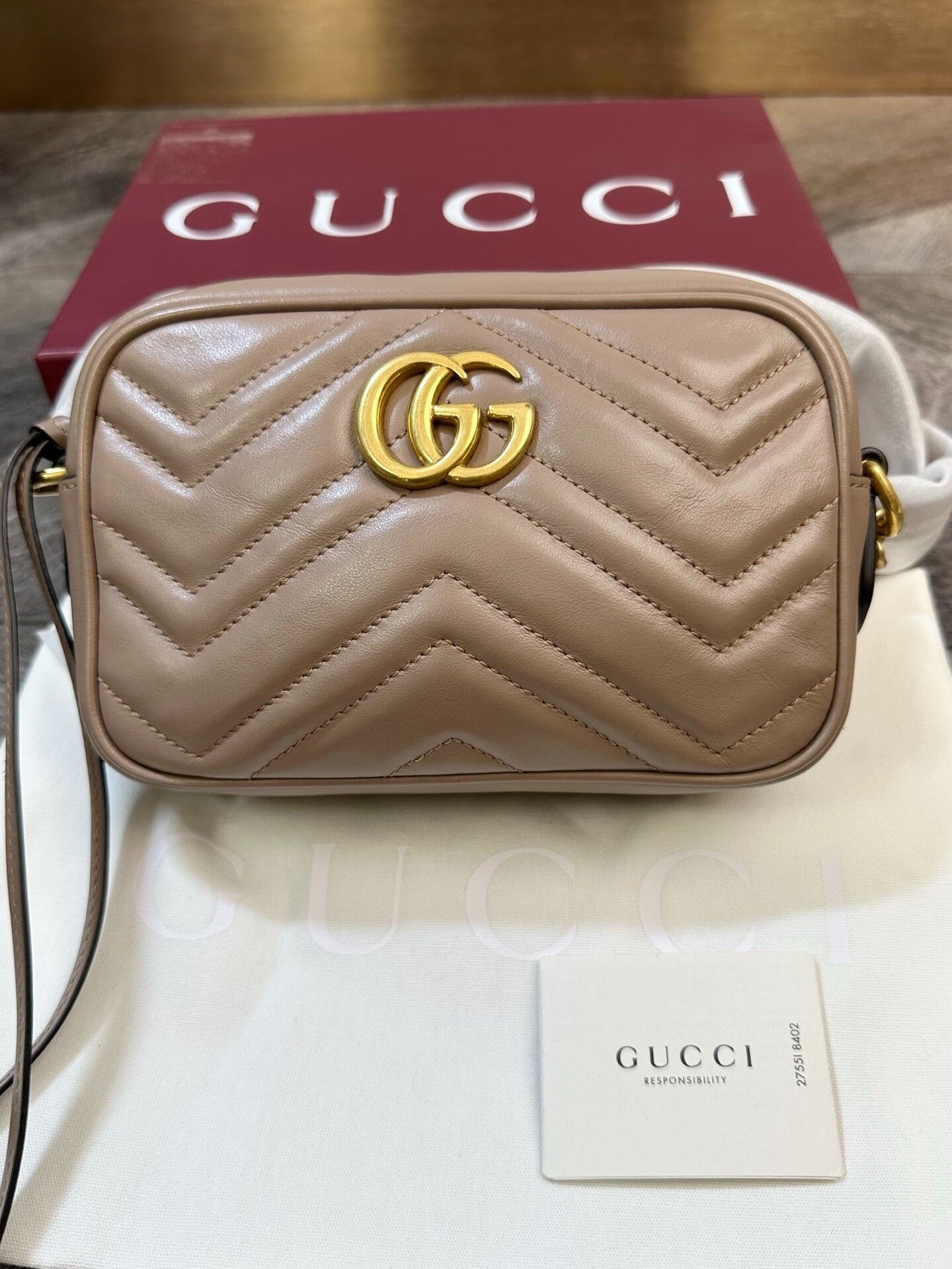 Gucci Gucci Marmont Camera Bag Size ONE SIZE - 6 Thumbnail