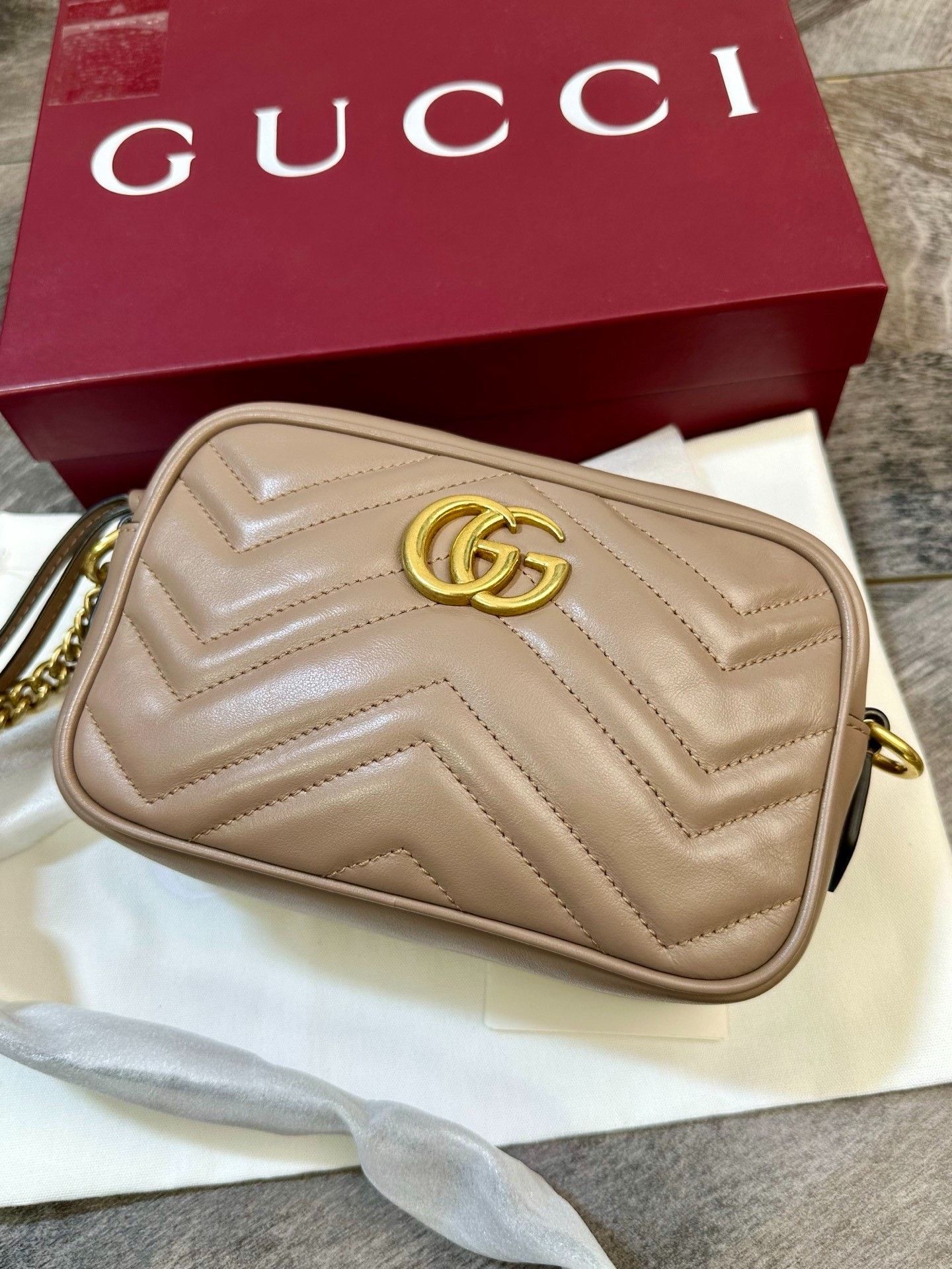 Gucci Gucci Marmont Camera Bag Size ONE SIZE - 8 Thumbnail