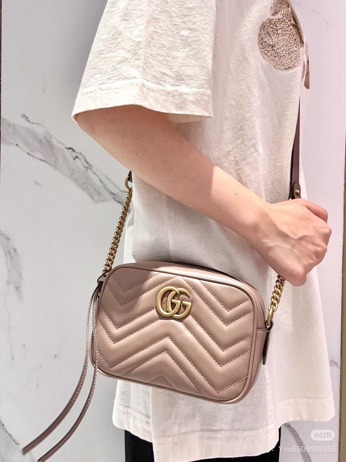 Gucci Gucci Marmont Camera Bag Size ONE SIZE - 4 Thumbnail