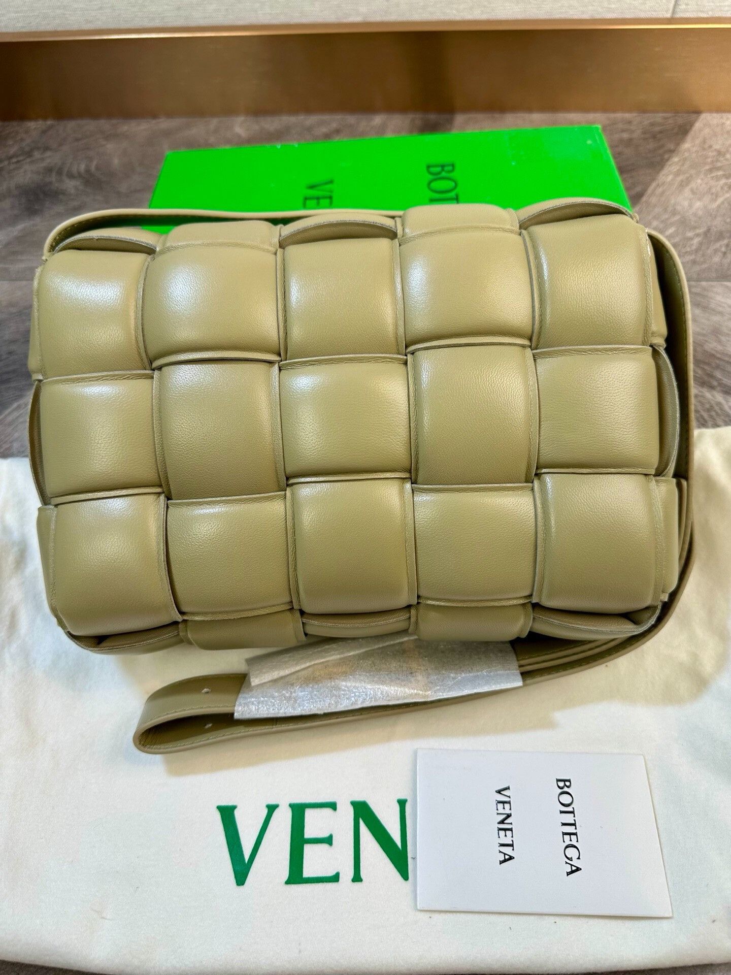 Bottega Veneta BV Padded Cassette 15 Grid Pillow Bag Size ONE SIZE - 3 Thumbnail