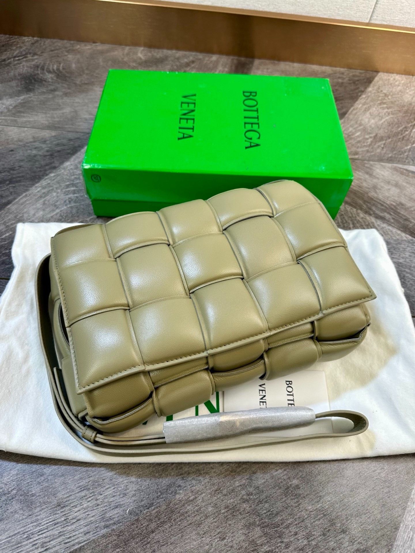 Bottega Veneta BV Padded Cassette 15 Grid Pillow Bag Size ONE SIZE - 2 Thumbnail