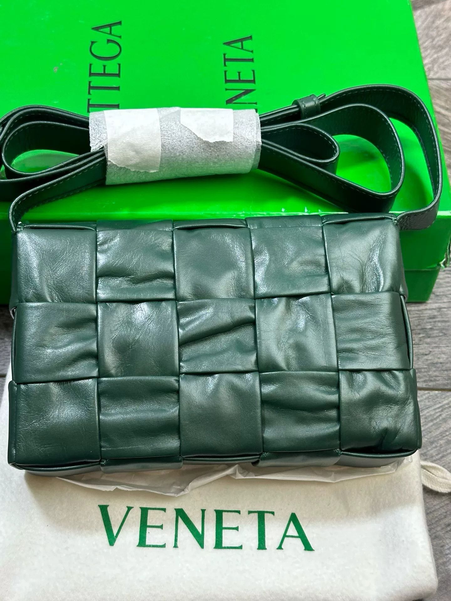Bottega Veneta BV Cassette 15-Grid Crossbody Bag Size ONE SIZE - 3 Thumbnail