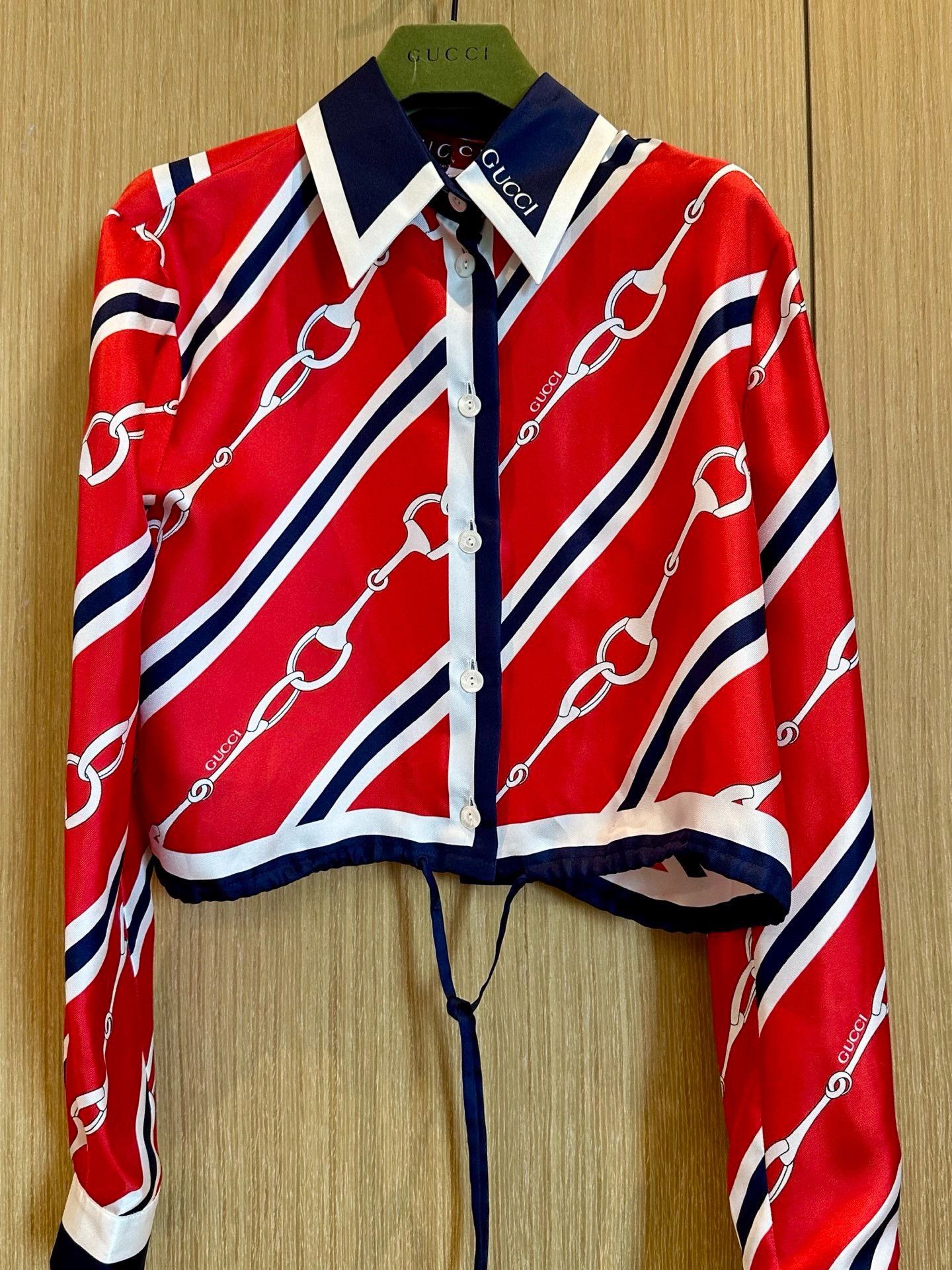 Gucci Gucci Horsebit Silk Colorblock Cardigan Size M / US 6-8 / IT 42-44 - 6 Thumbnail