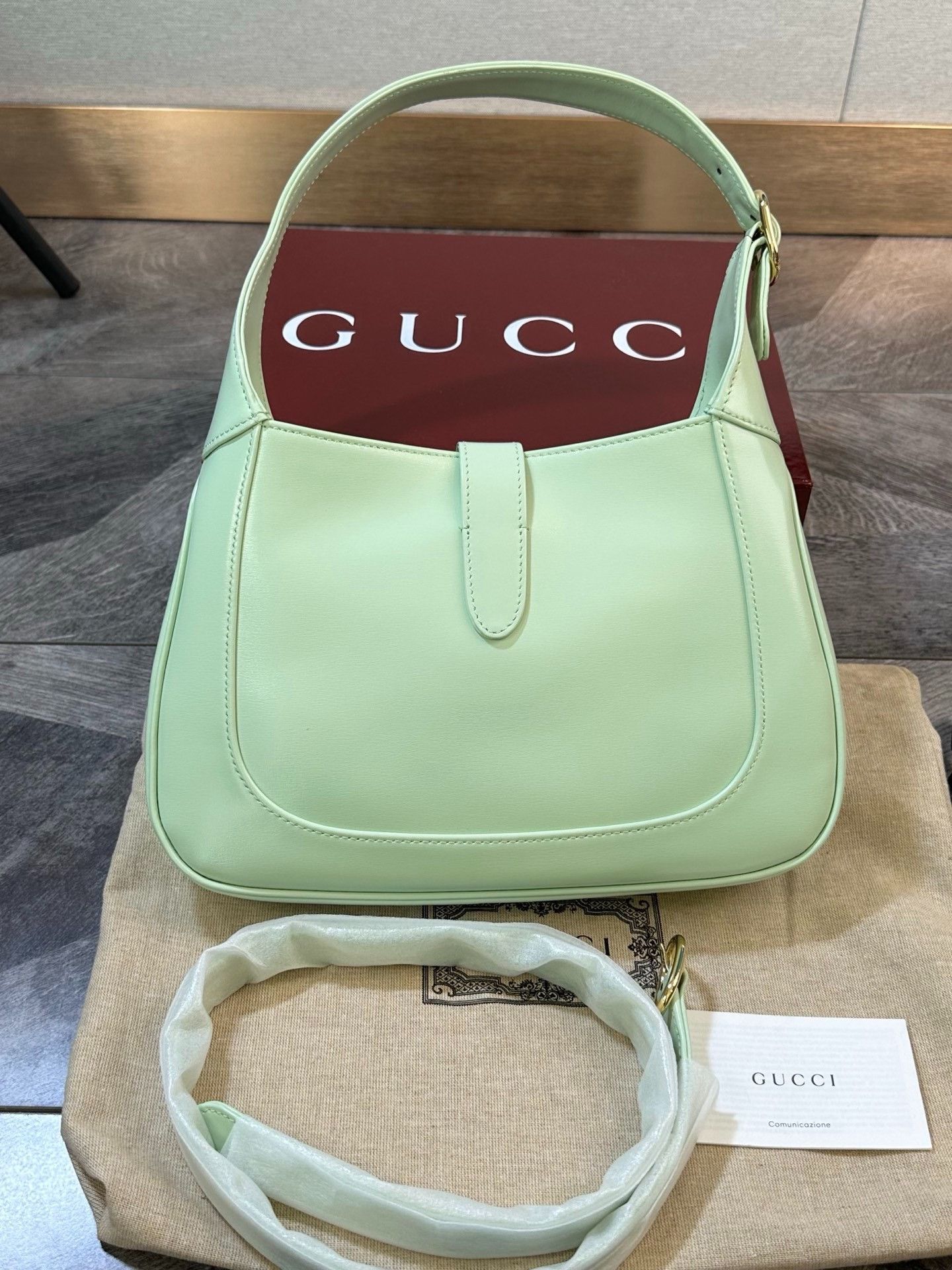 Gucci Gucci New Mint Green Jackie 1961 Bag Size ONE SIZE - 2 Thumbnail