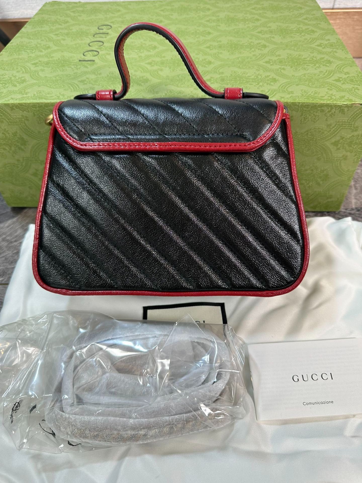 Gucci Gucci Marmont Messenger Bag Size ONE SIZE - 2 Thumbnail