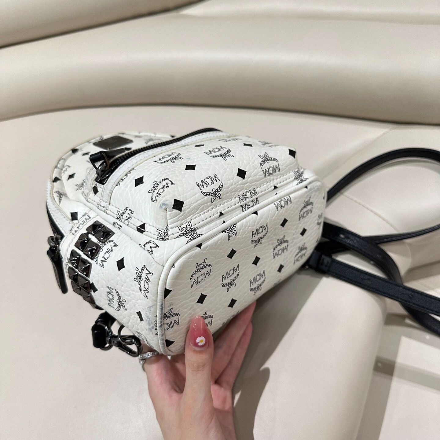 MCM MCM 2-Way Mini Backpack Size ONE SIZE - 5 Thumbnail
